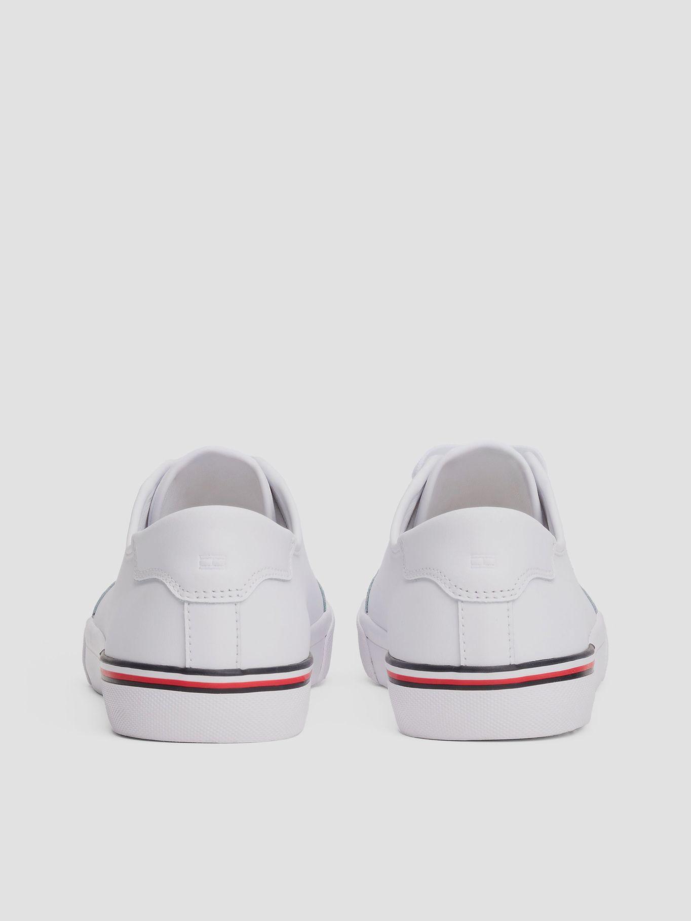 Zapatilla Con Logo Bajo Relieve Blanco Tommy Hilfiger-1