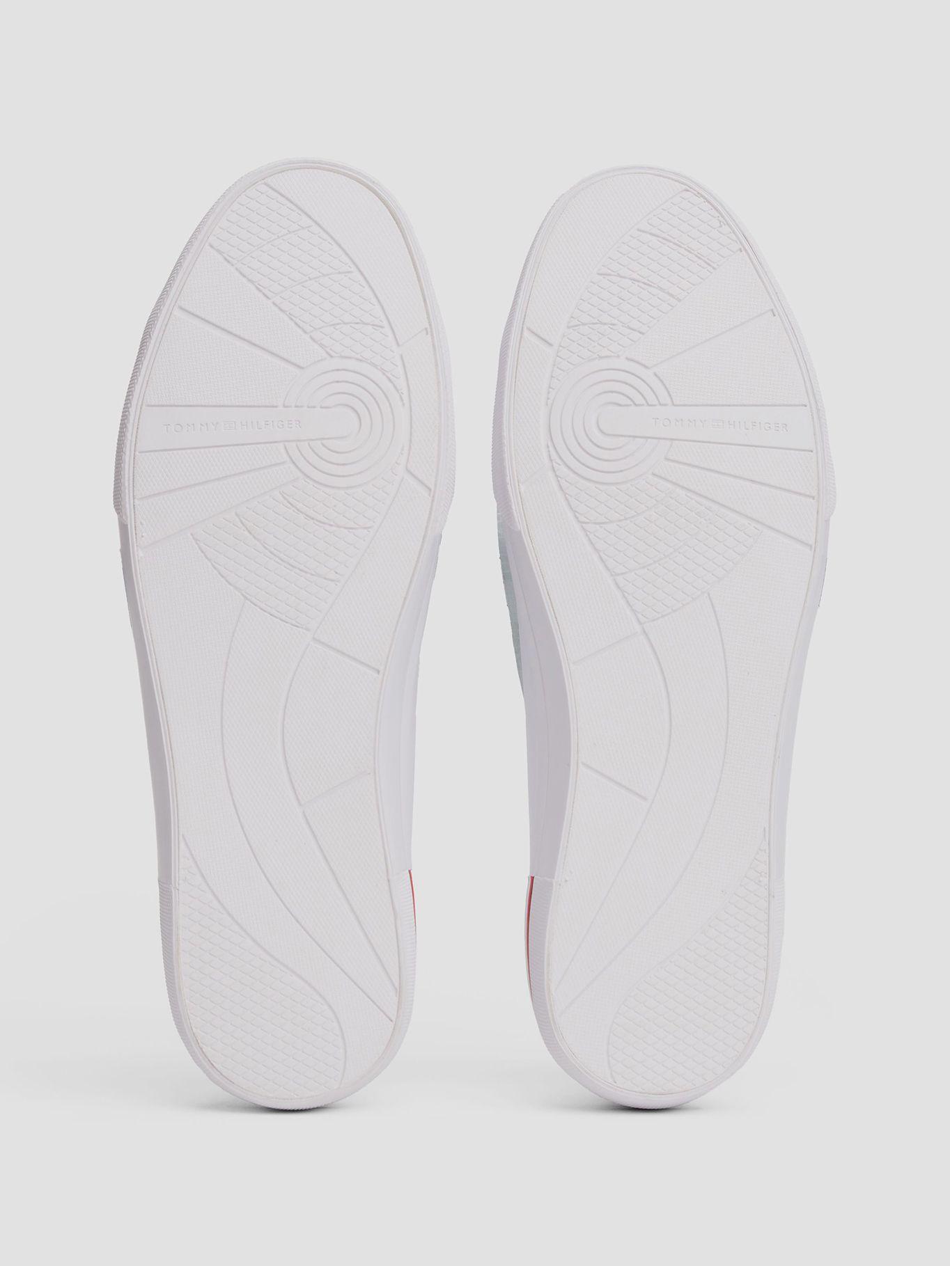 Zapatilla Con Logo Bajo Relieve Blanco Tommy Hilfiger-3