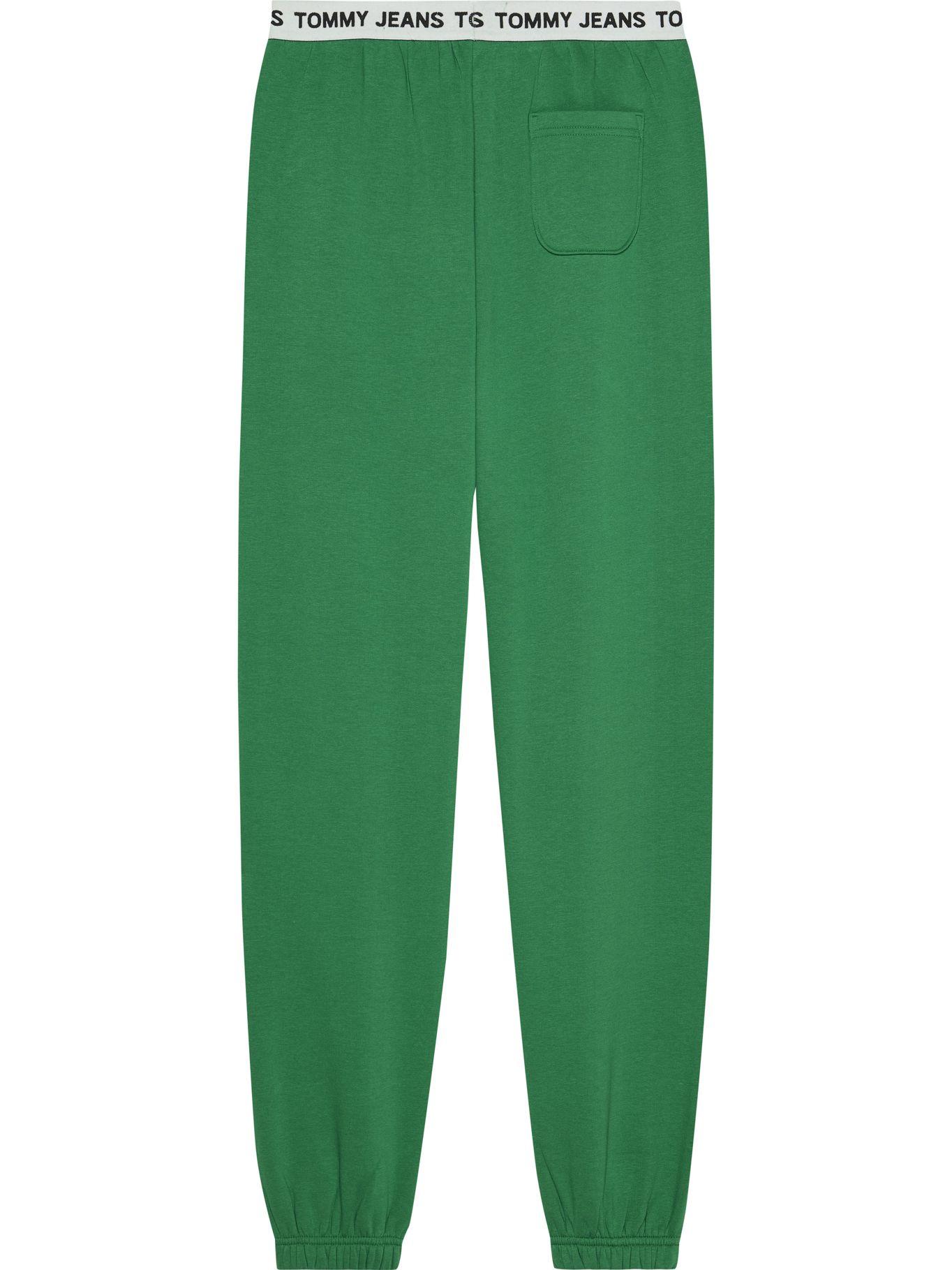Joggers Waistband Logo Verde Tommy Hilfiger-1