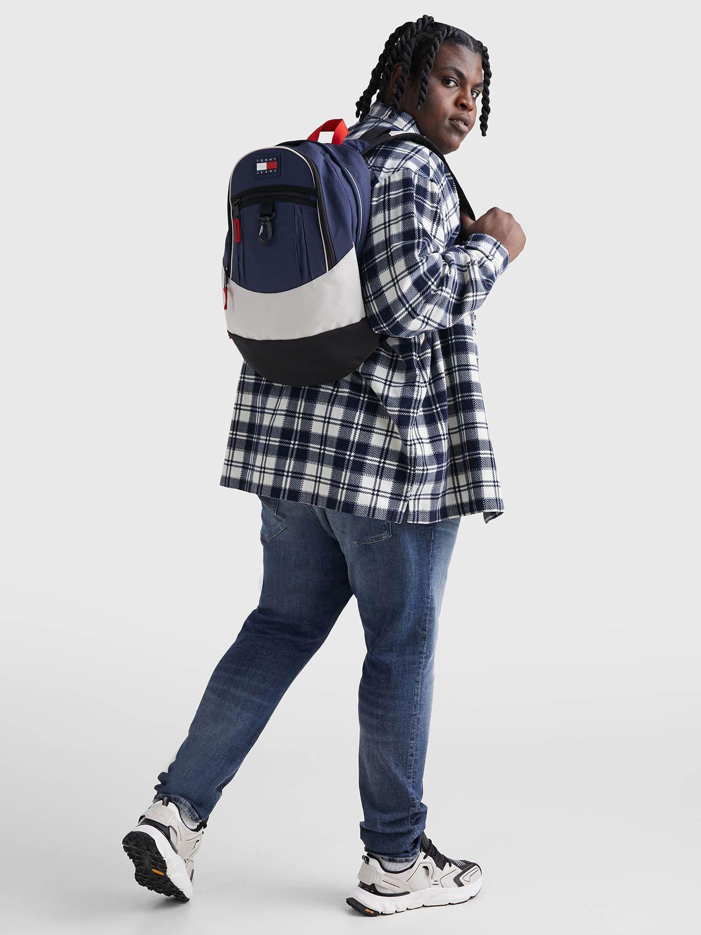 Mochila Carabiner Clip Azul Tommy Hilfiger-4