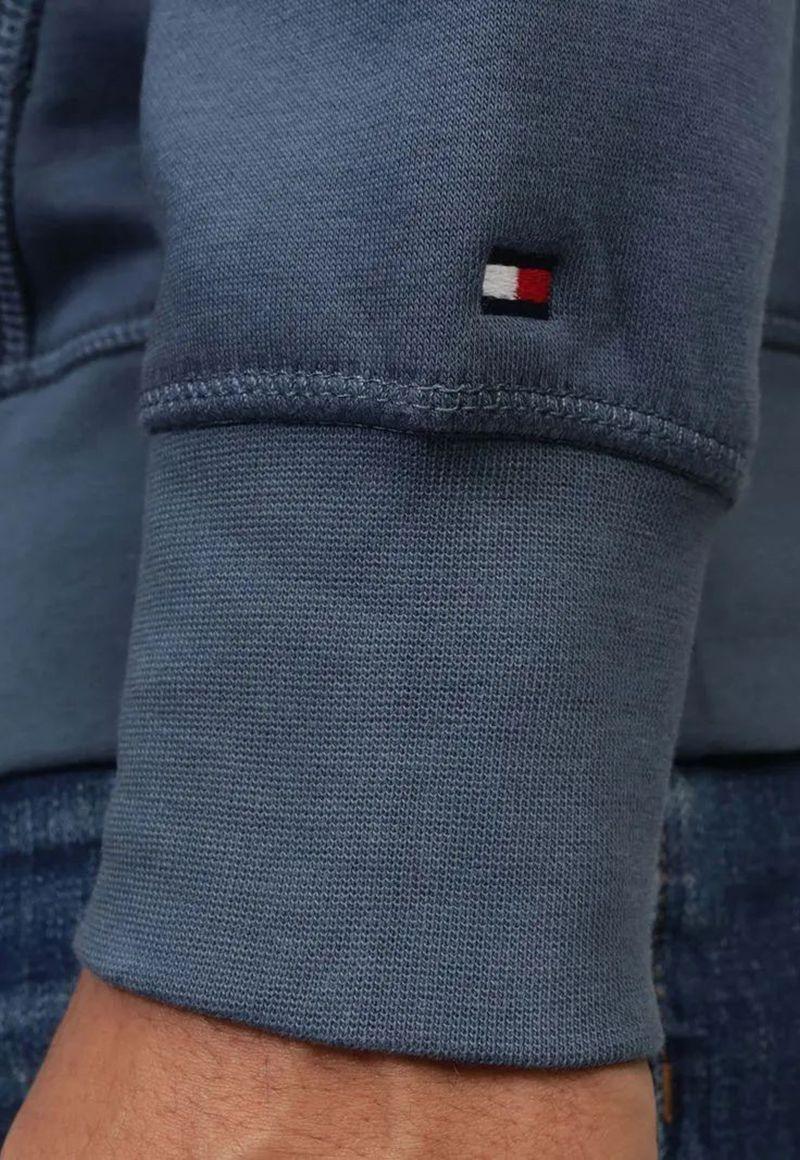 Polerón Hoodie Con Logo Azul Tommy Hilfiger-4