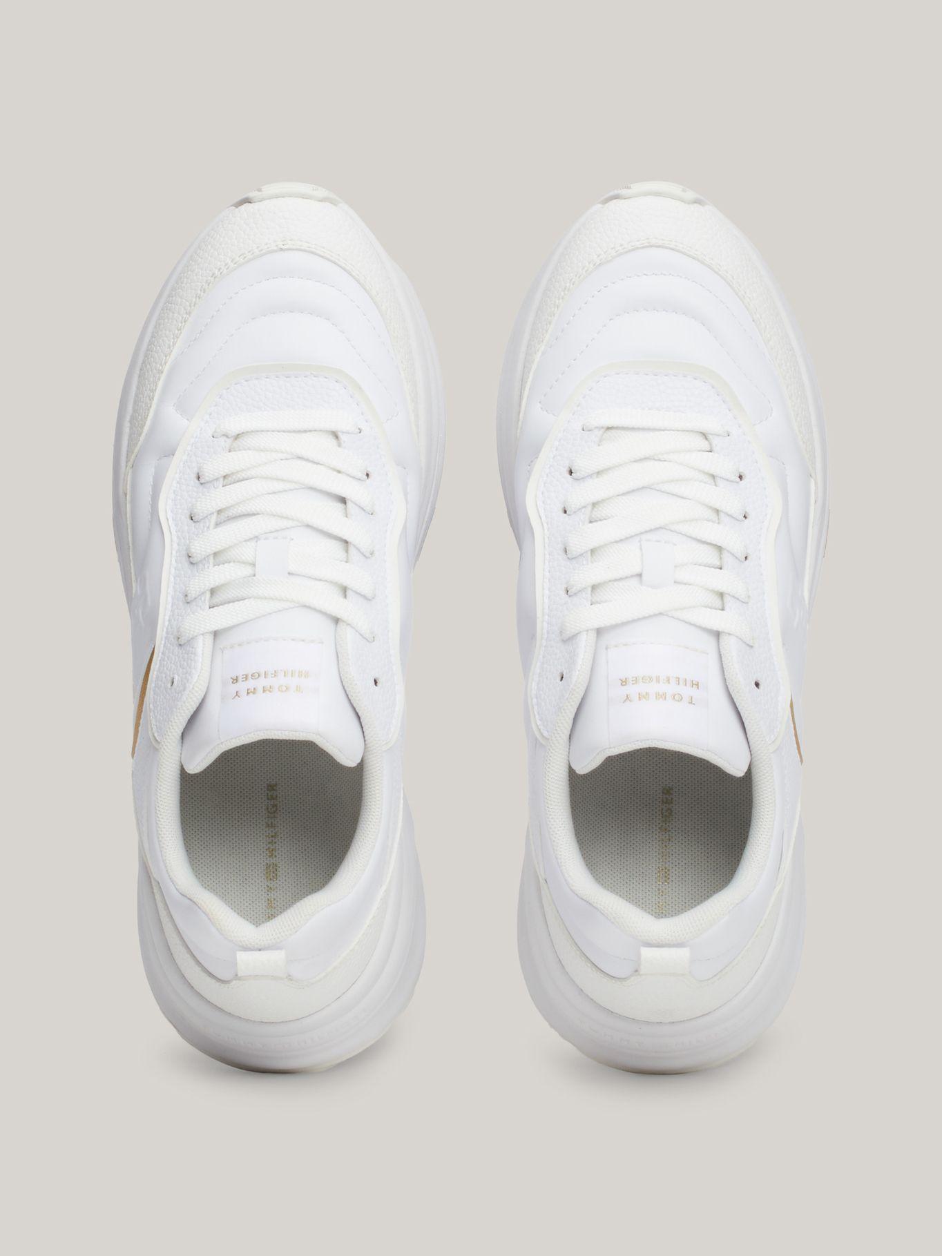 Zapatillas De Cuero Chunky Dressy Blanco Tommy Hilfiger-2