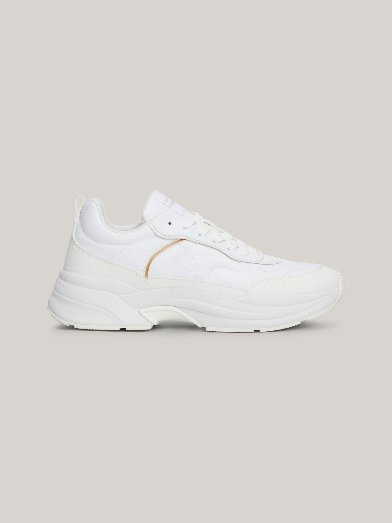 Zapatillas De Cuero Chunky Dressy Blanco Tommy Hilfiger-4