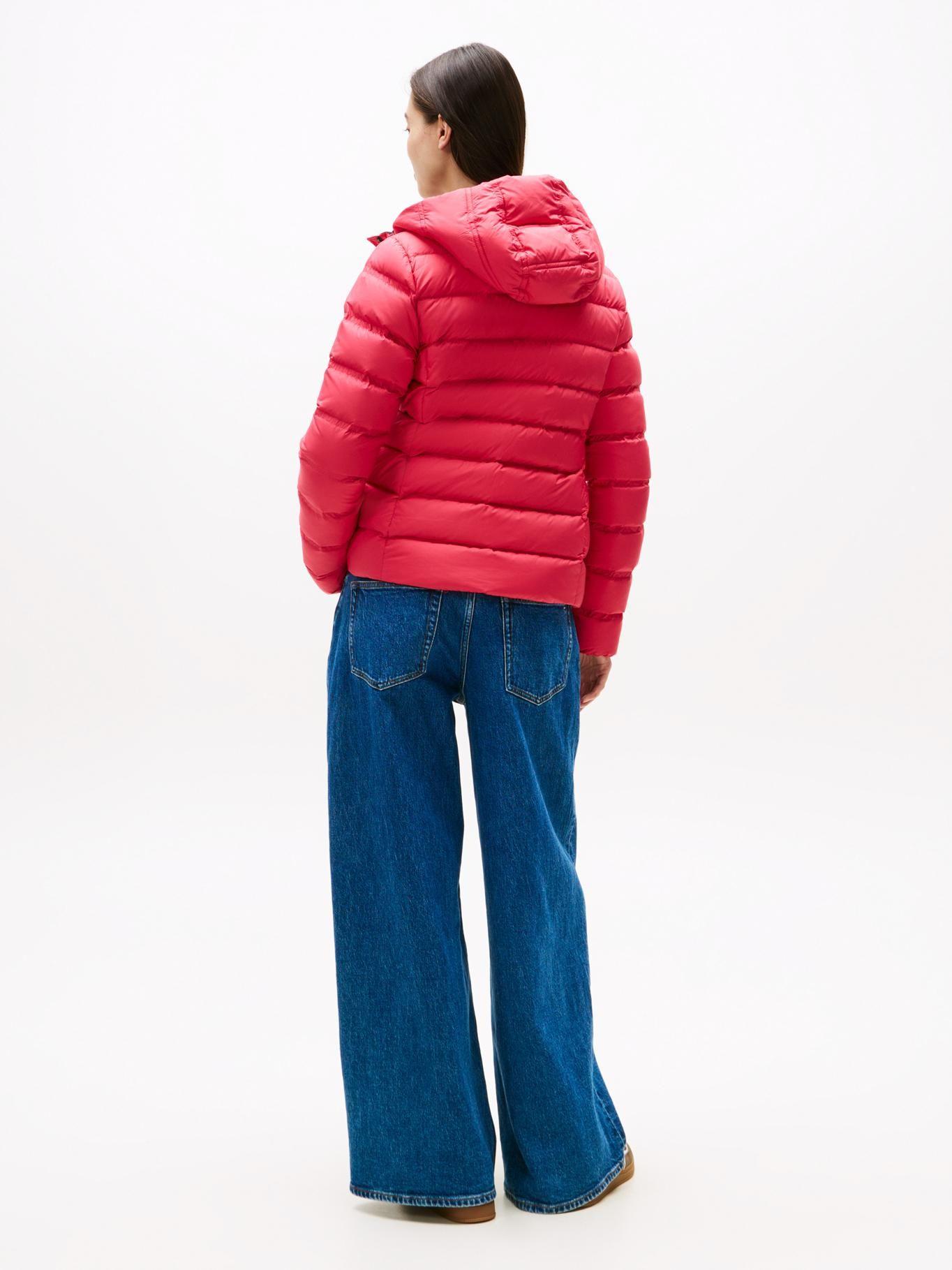 Parka Hooded Acolchada Slim Fit Rosado Tommy Jeans-2