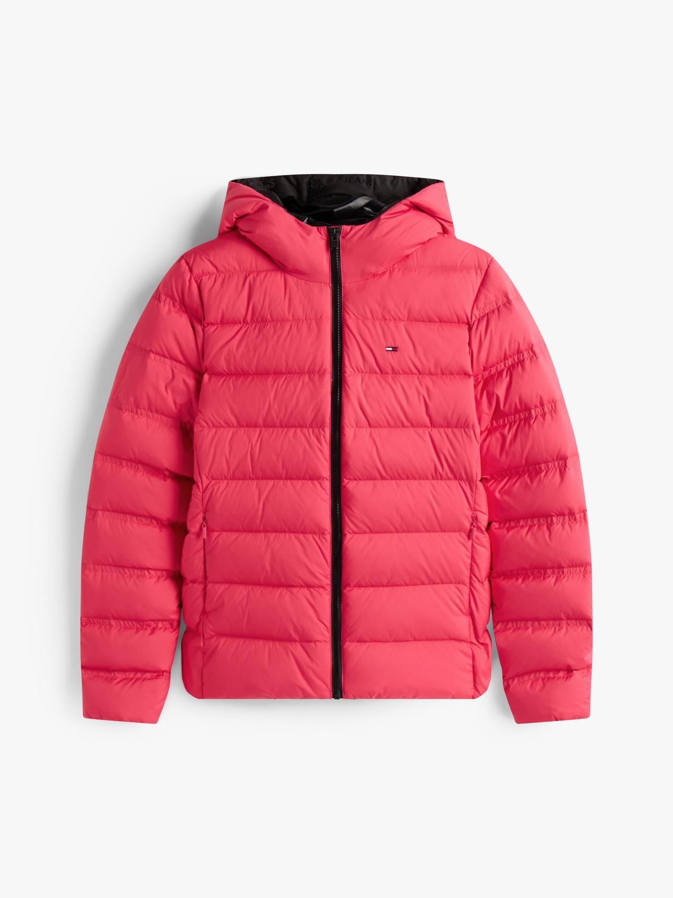 Parka Hooded Acolchada Slim Fit Rosado Tommy Jeans-5