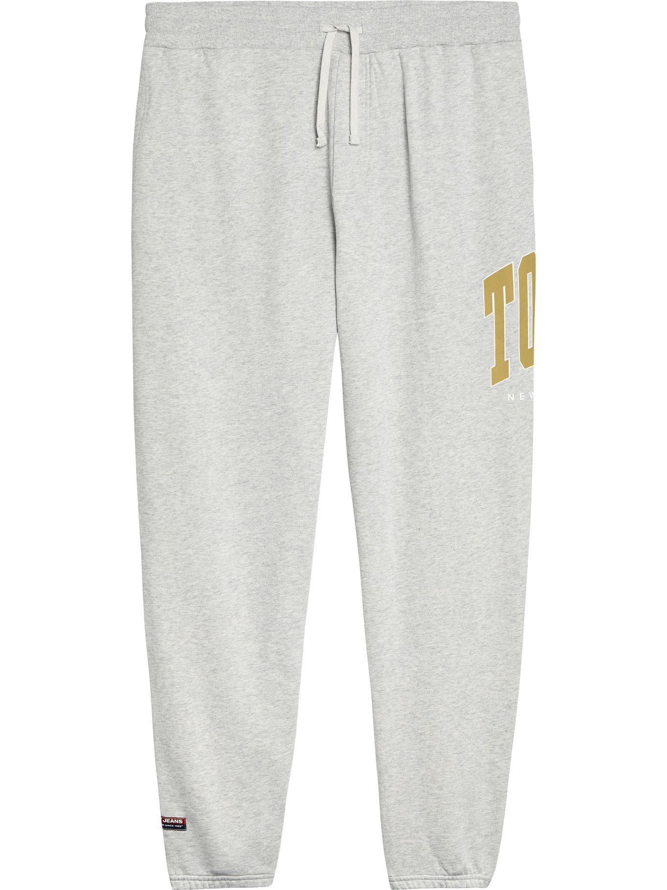 Joggers Con Bolsillo Y Logo Gris Tommy Hilfiger-0