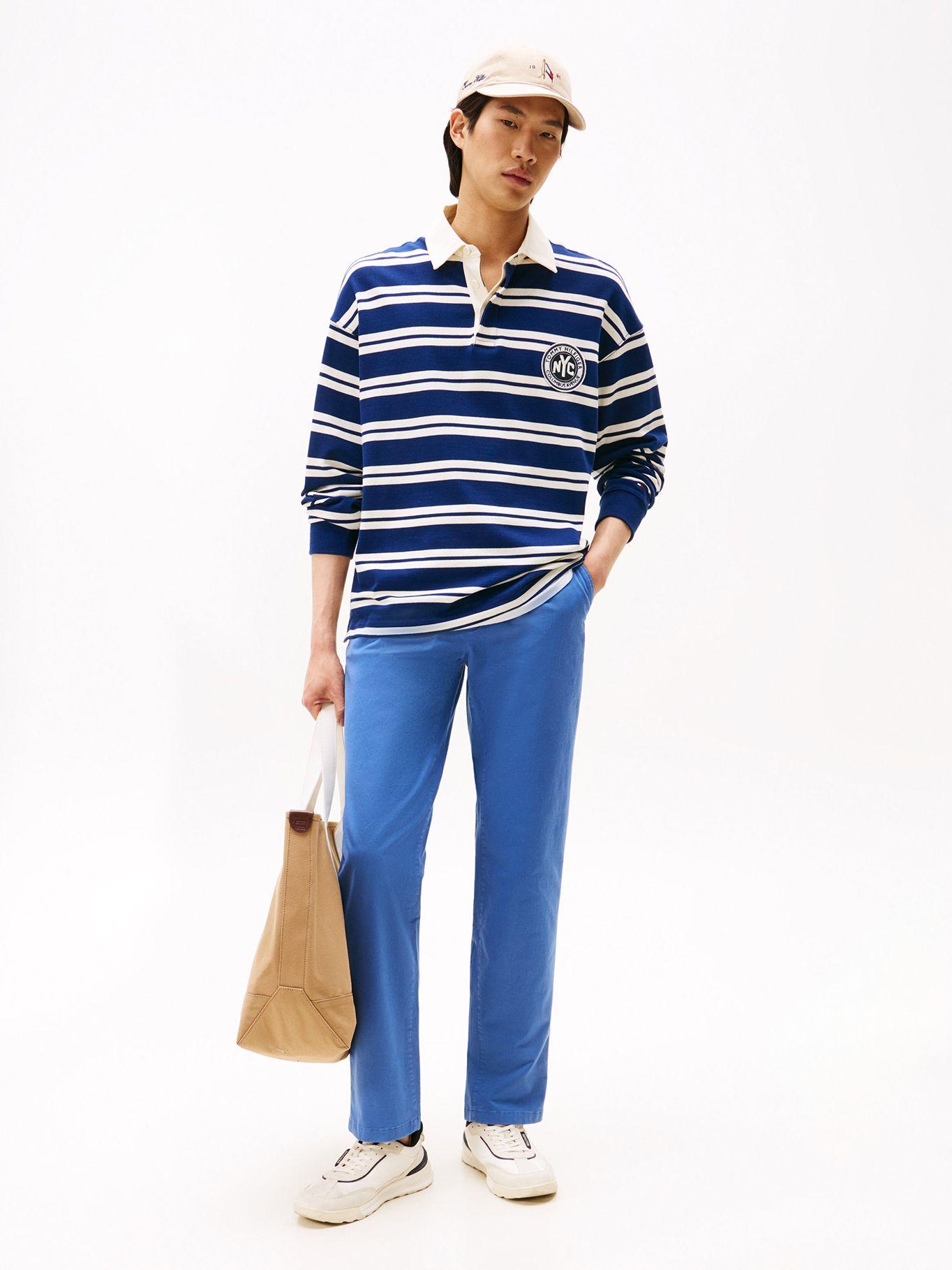 Pantalón Chino Denton Recto Azul Tommy Hilfiger-0