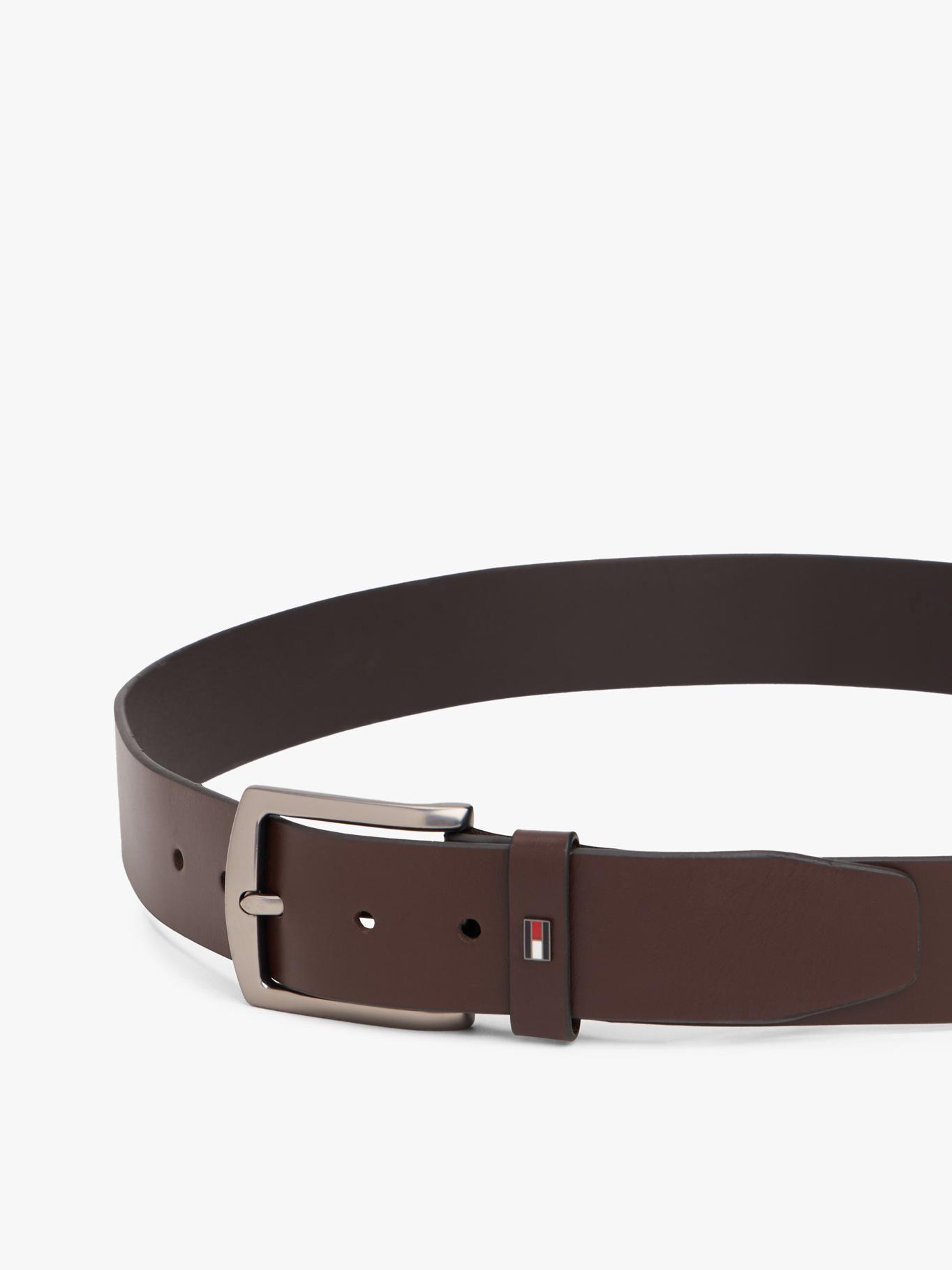 Cinturón Denton De Cuero Café Tommy Hilfiger-2