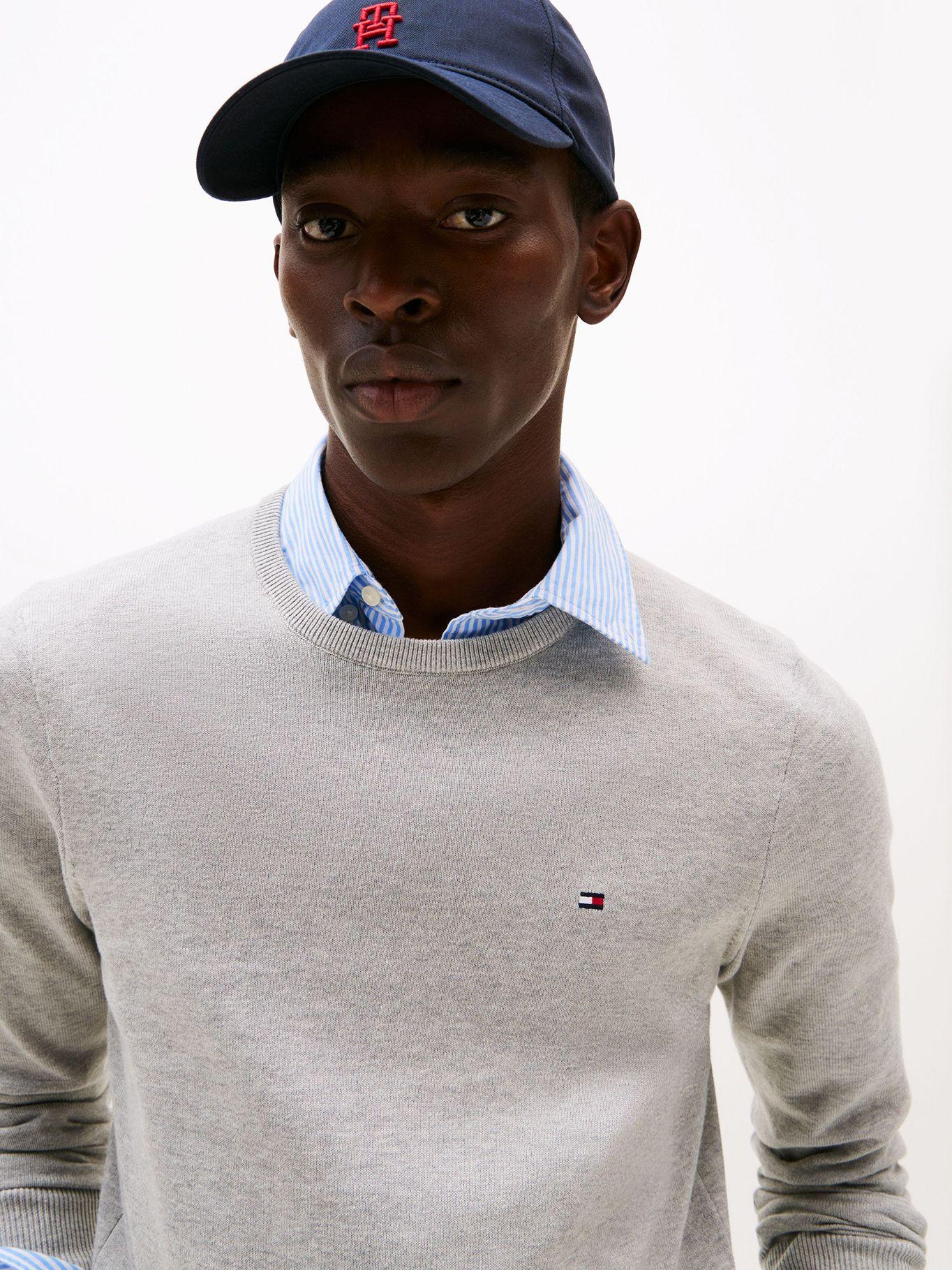 Sweater Essential C-Neck Gris Tommy Hilfiger-3