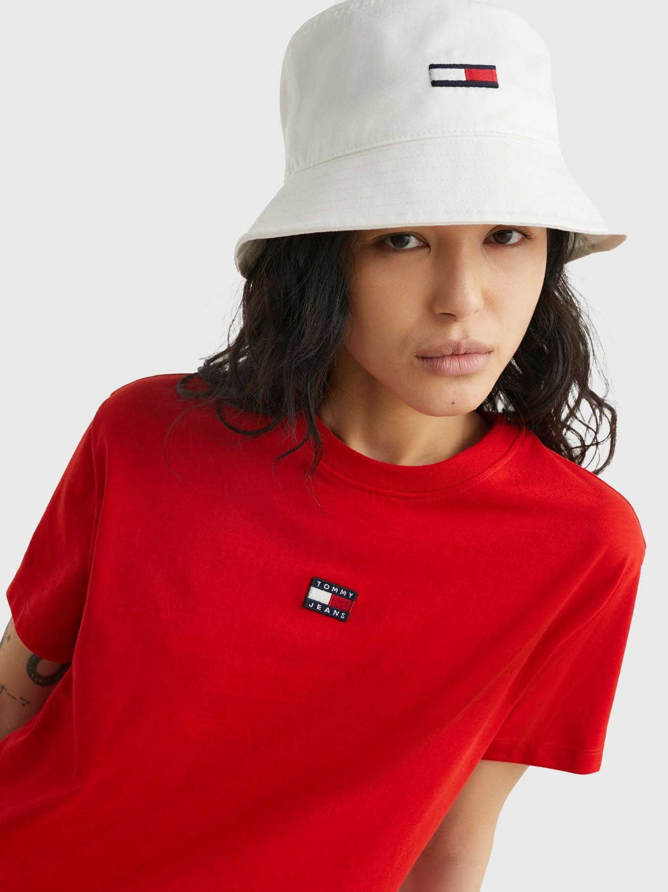 Polera Classic Con Parche Rojo Tommy Jeans-3