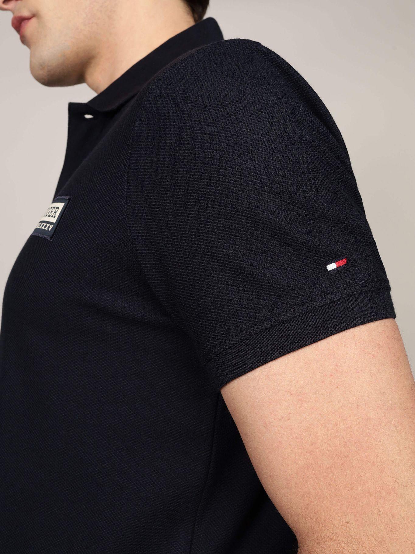 Polo Logo Est. 1985 Regular Fit Azul Tommy Hilfiger-4