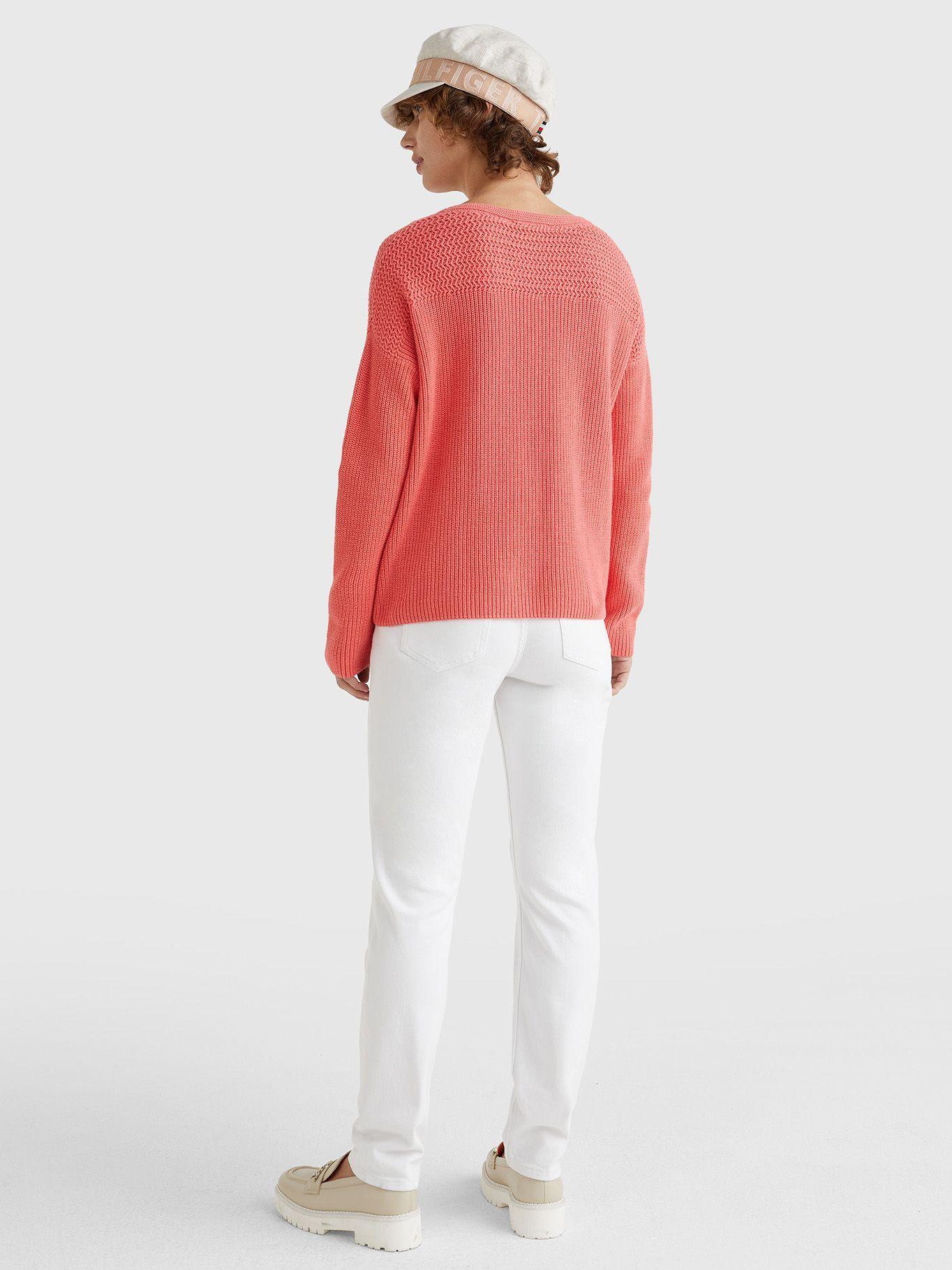 Sweater Hayana Rosado Tommy Hilfiger JN2-1