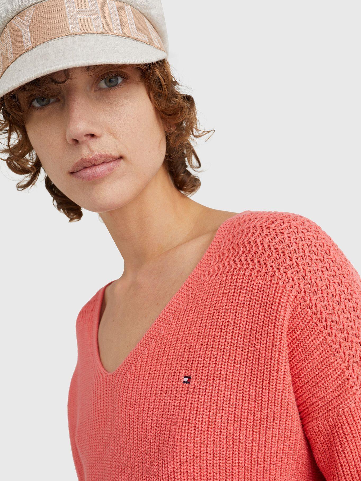 Sweater Hayana Rosado Tommy Hilfiger JN2-3