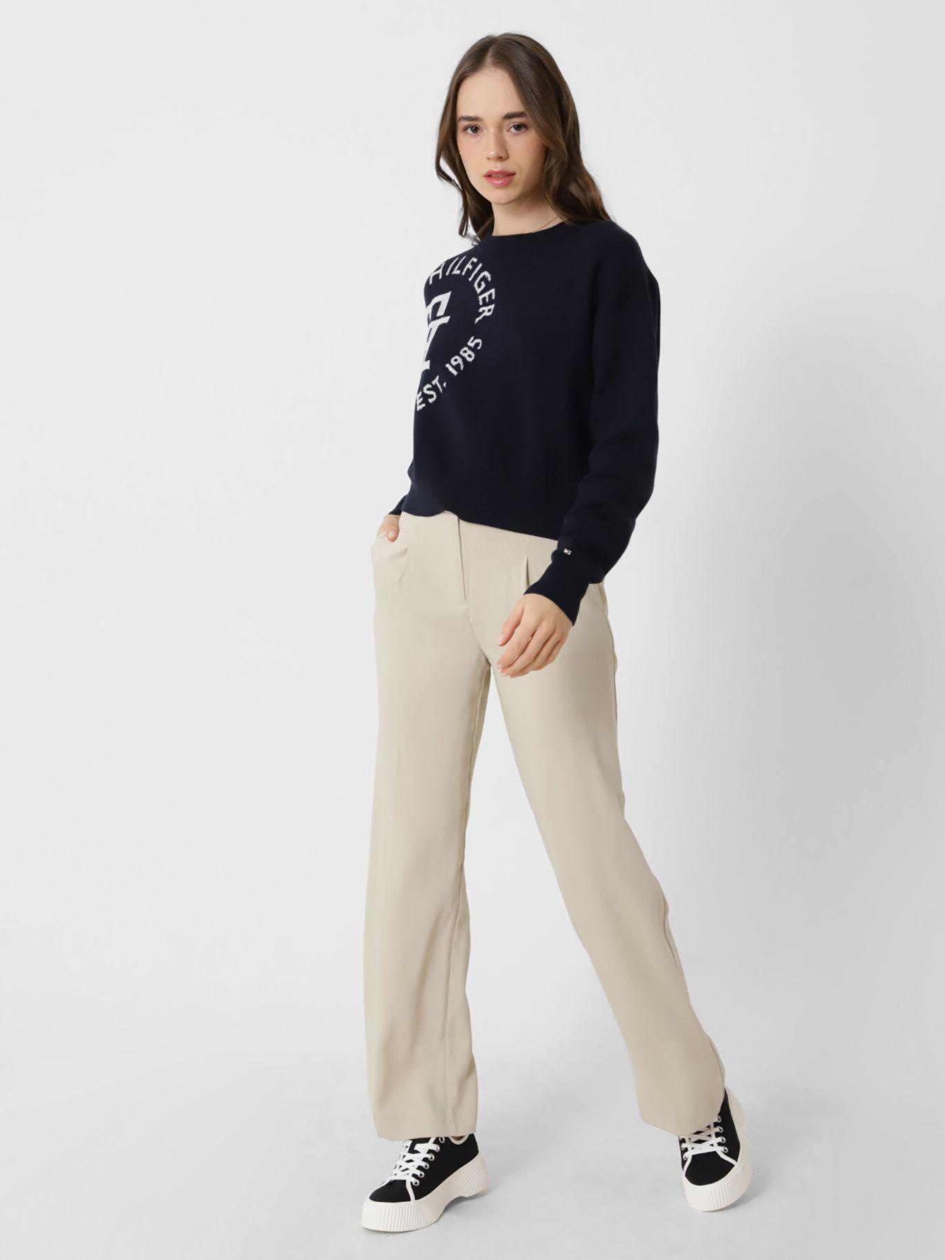 Sweater Exploded Graphic Monogram Azul Tommy Hilfiger-2