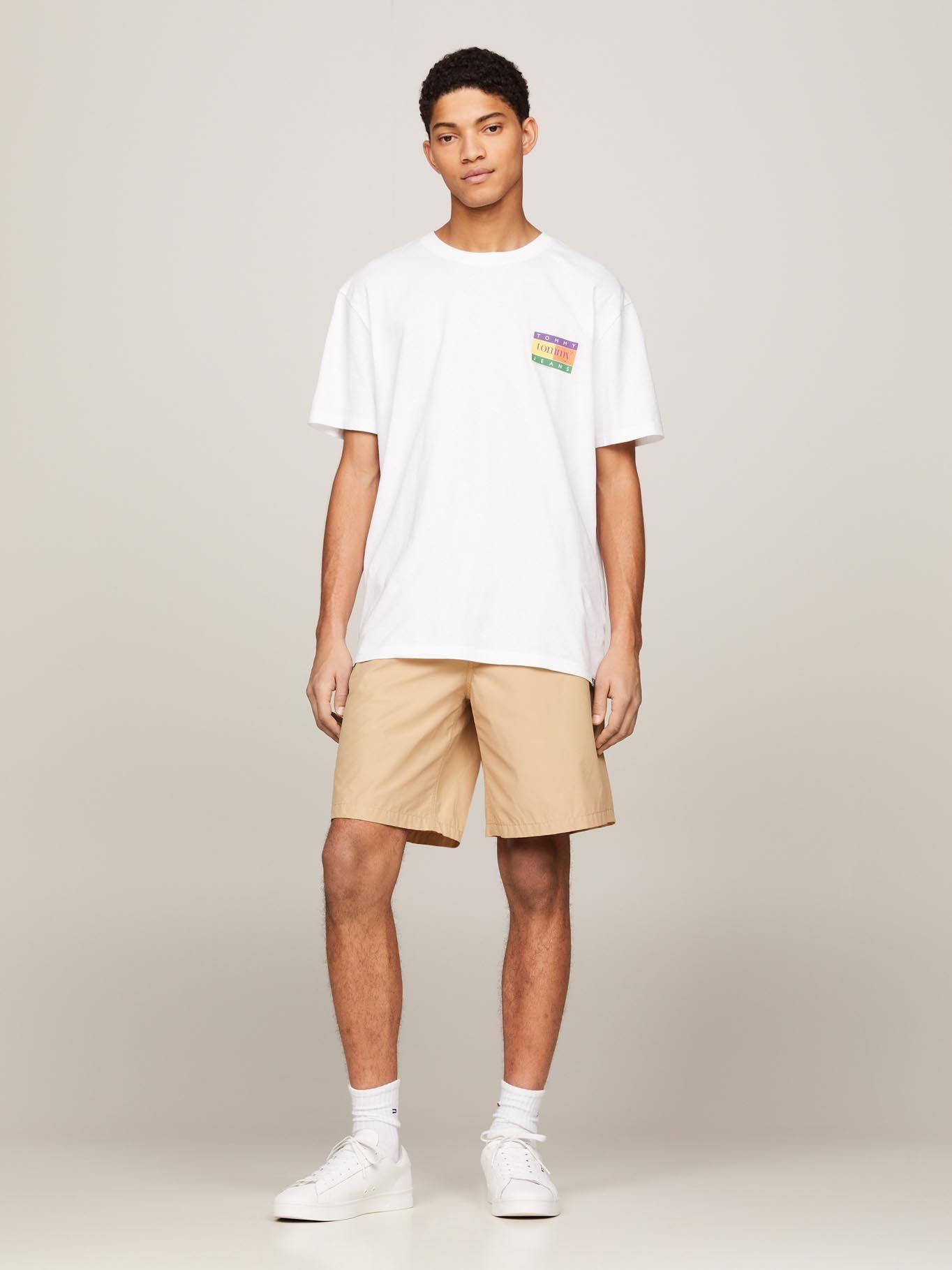 Polera Summer Flag Regular Fit Blanco Tommy Jeans-1
