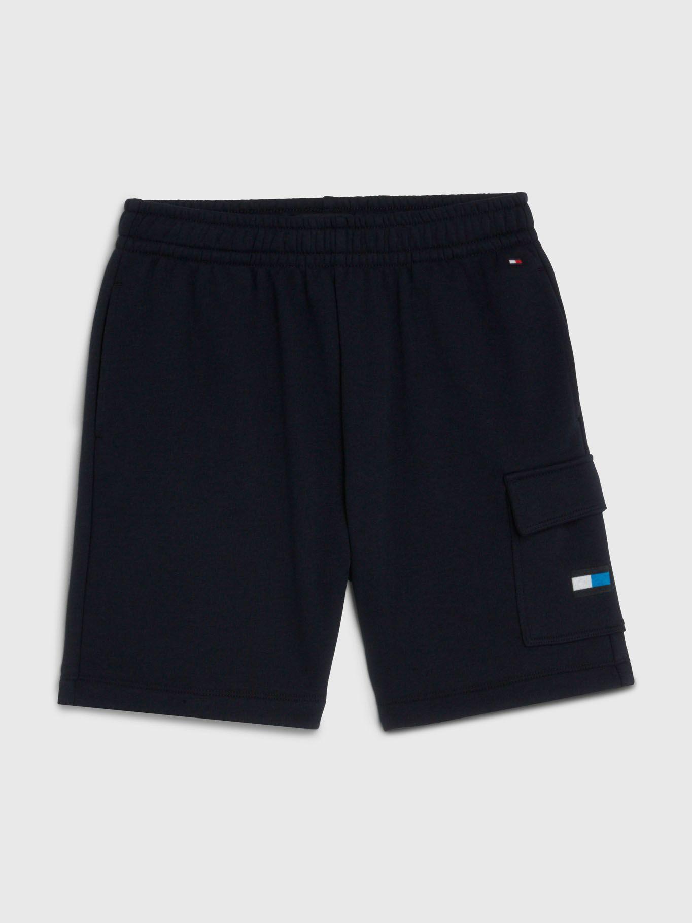 Short Con Bolsillo Y Logo Azul Tommy Hilfiger-0