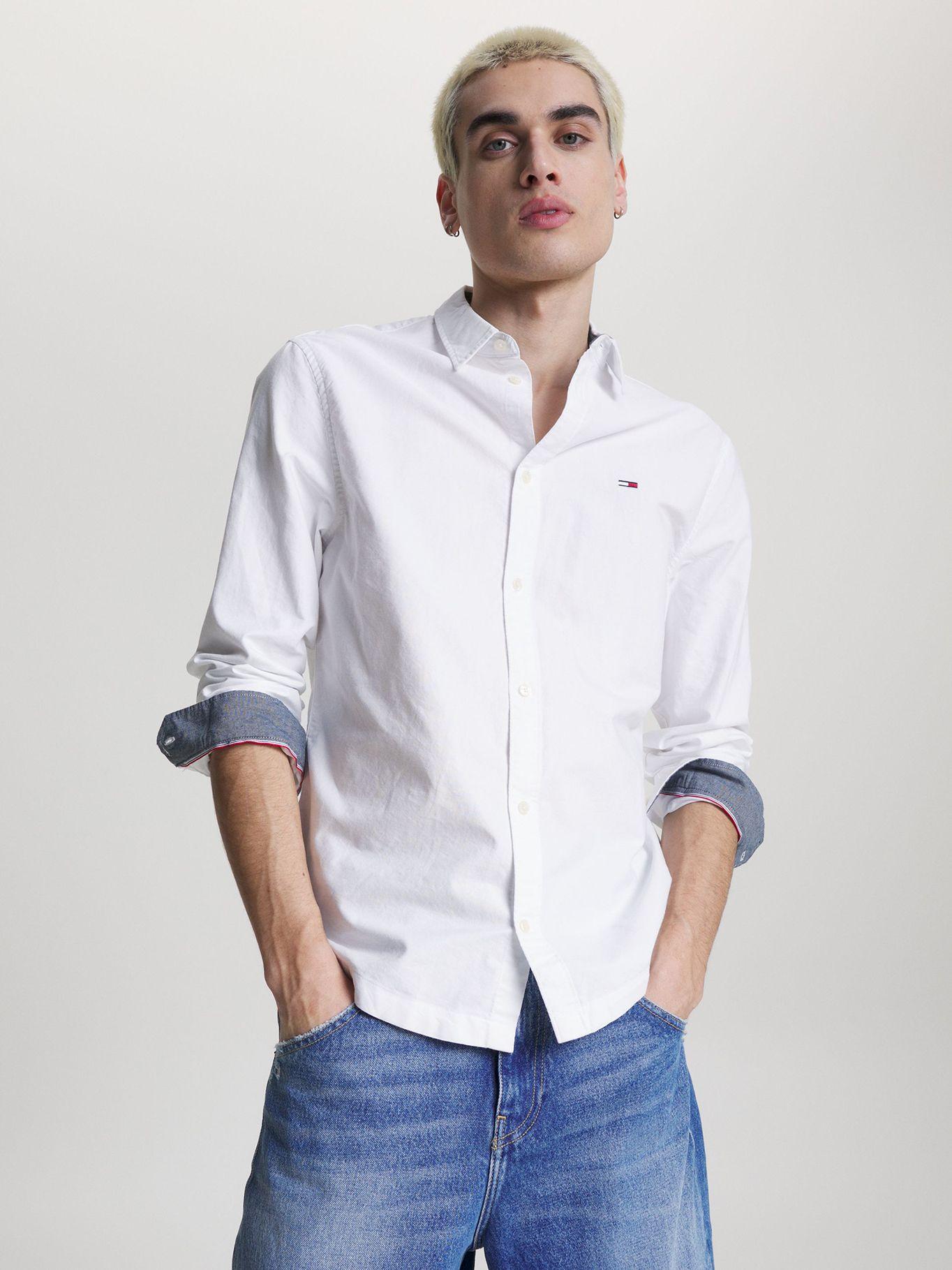 Camisa Classic Oxford Blanco Tommy Hilfiger-0