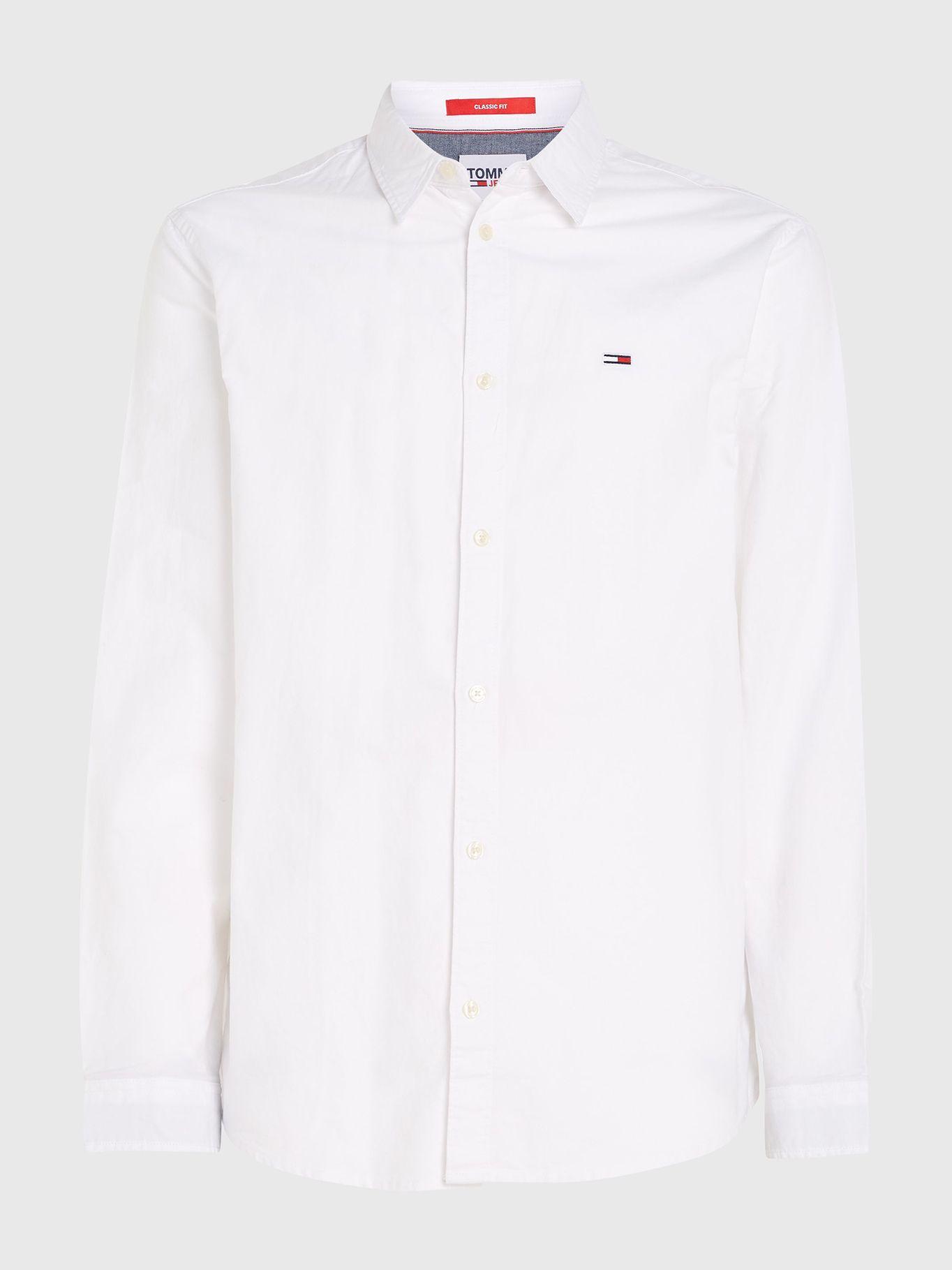 Camisa Classic Oxford Blanco Tommy Hilfiger-4