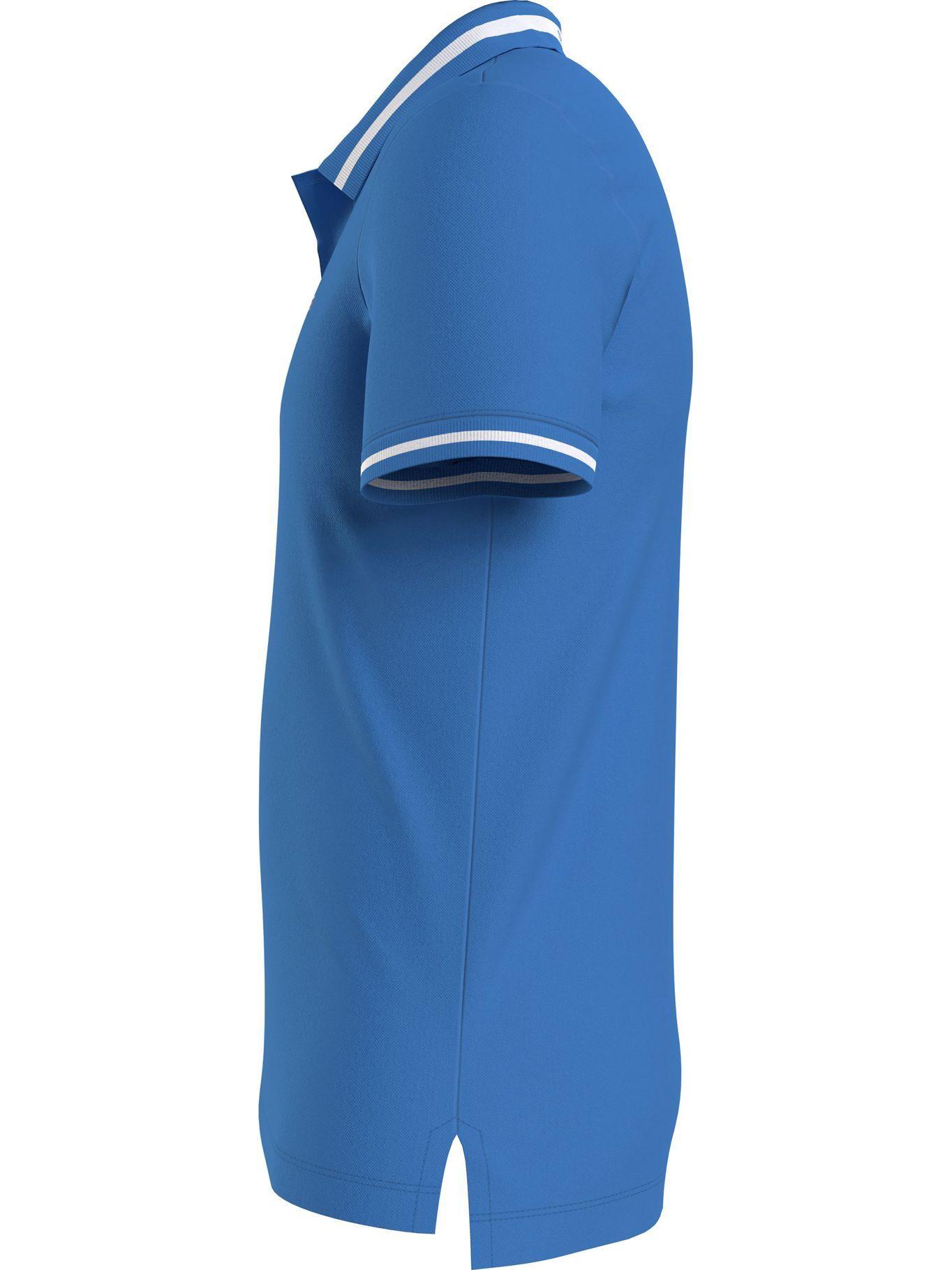 Polo Logo Ribeteado Slim Fit Celeste Tommy Jeans-3