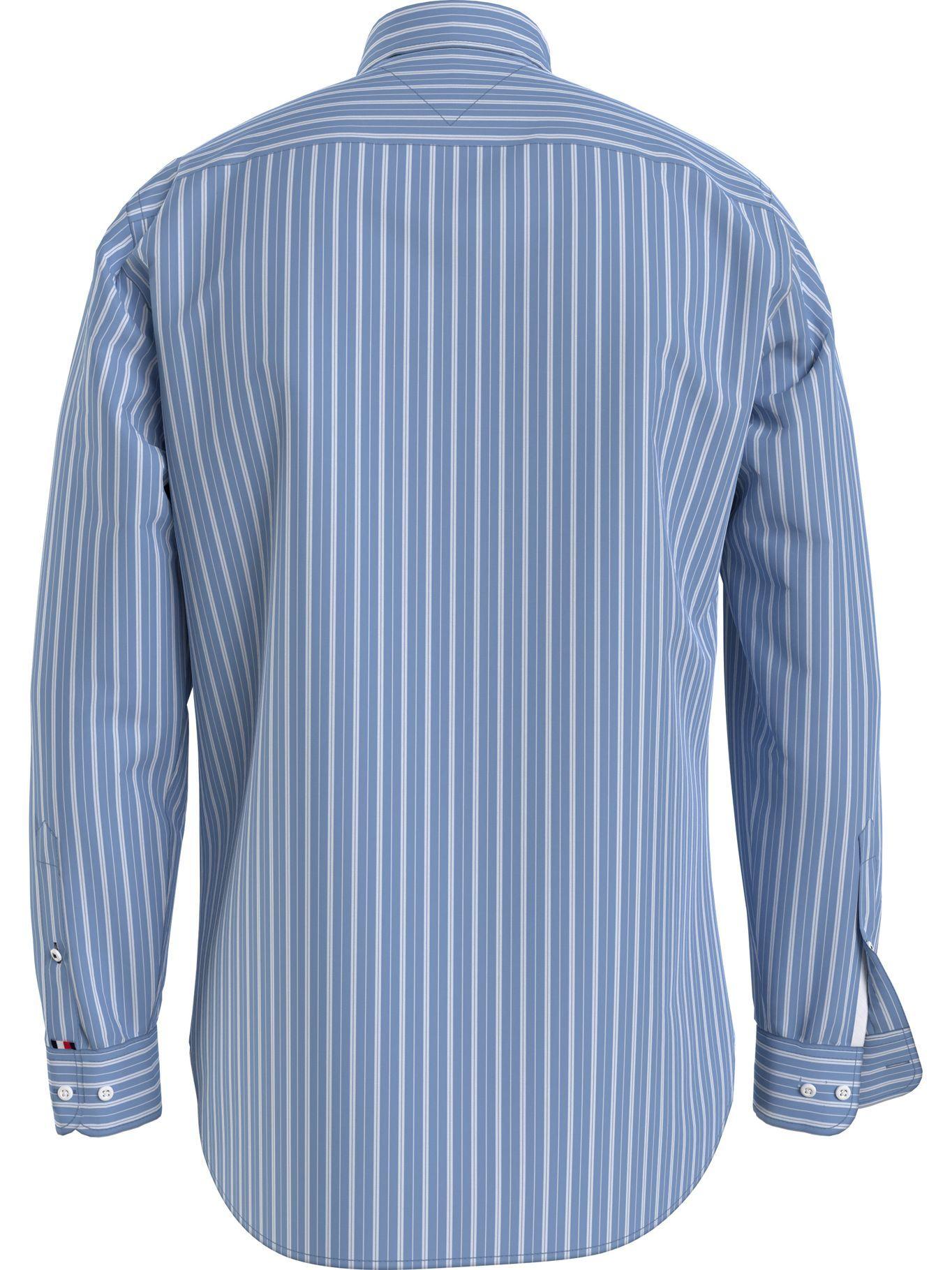 Camisa Natural Soft Regular  Celeste Tommy Hilfiger M23-1