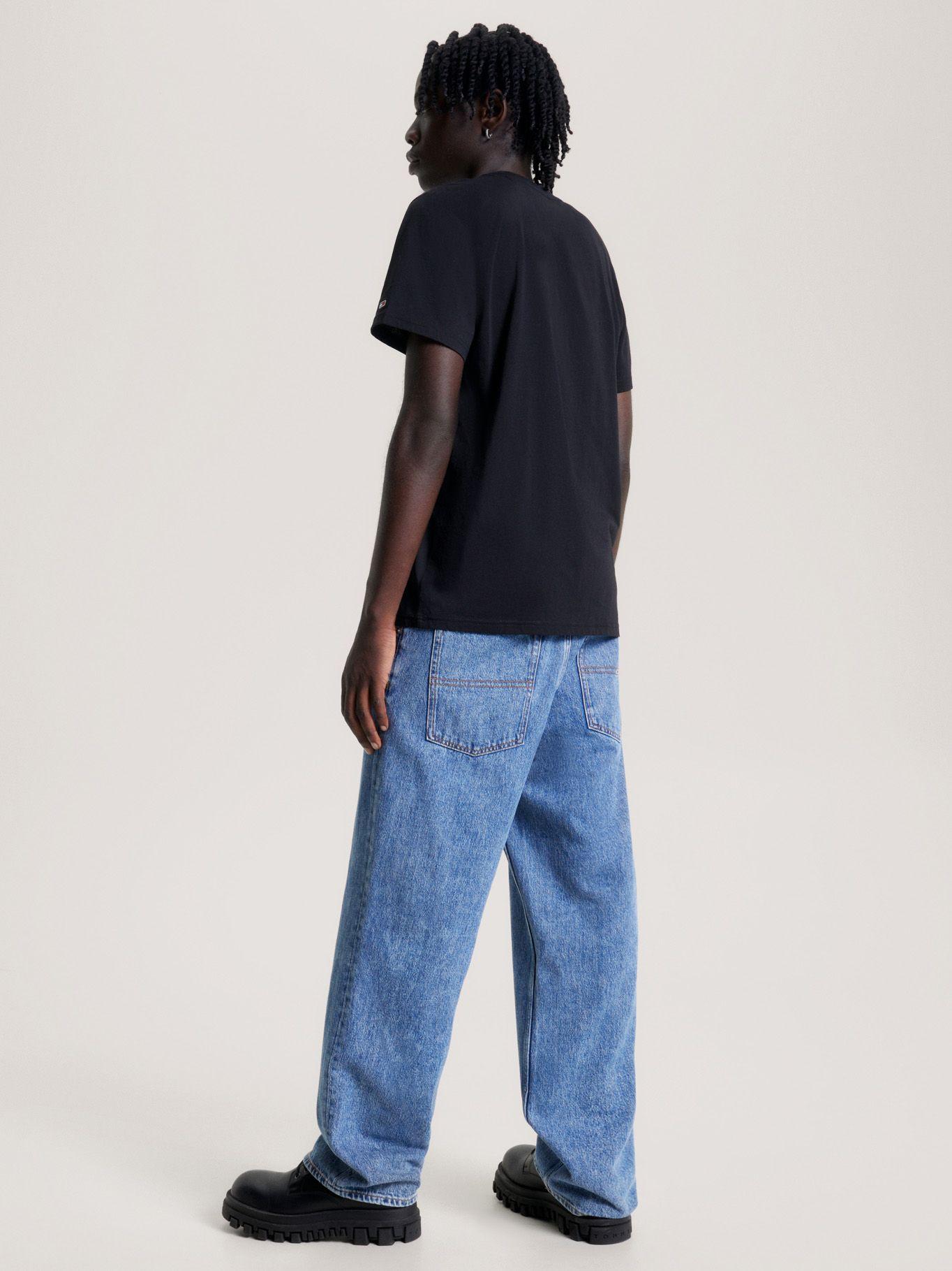 Polera Entry Concert Con Logo Negro Tommy Jeans-2