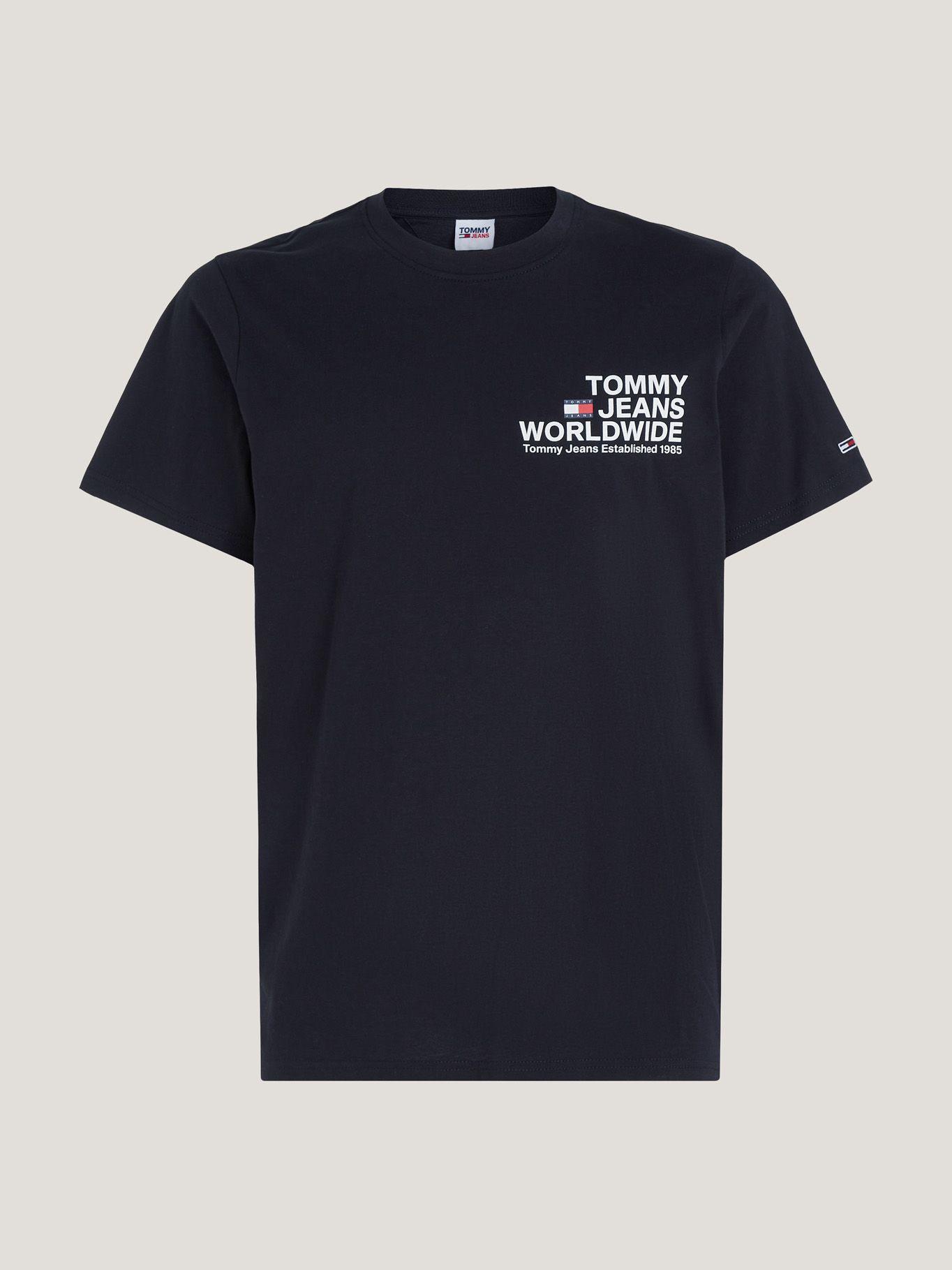 Polera Entry Concert Con Logo Negro Tommy Jeans-4