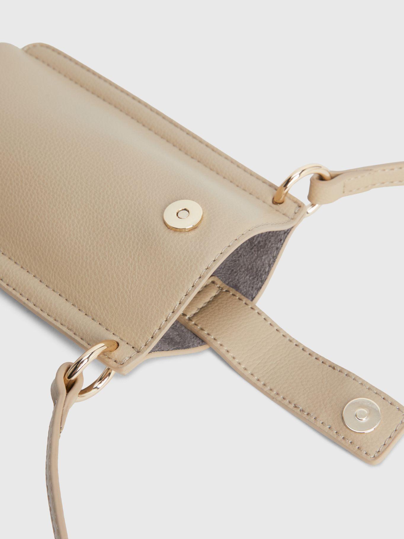 Bandolera Para Teléfono Monogram Beige Tommy Hilfiger-2