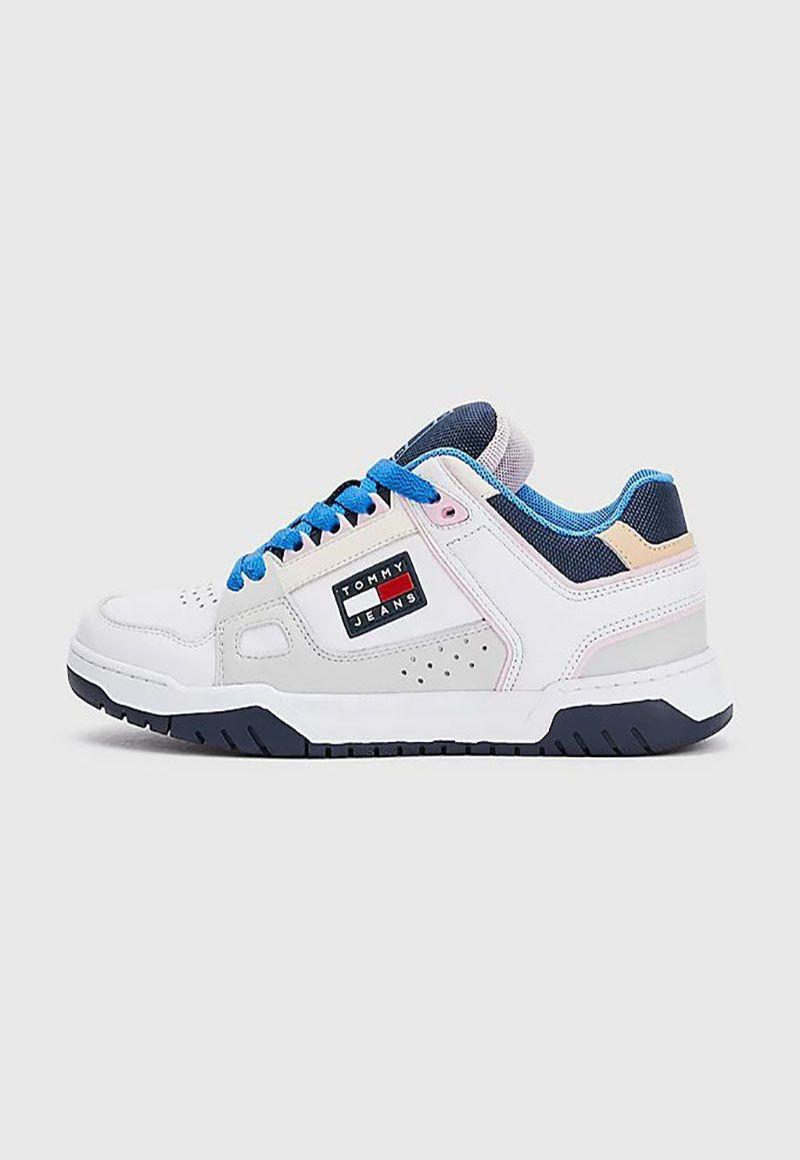 Zapatillas Estilo Skater Con Logo Blanco Tommy Hilfiger-0