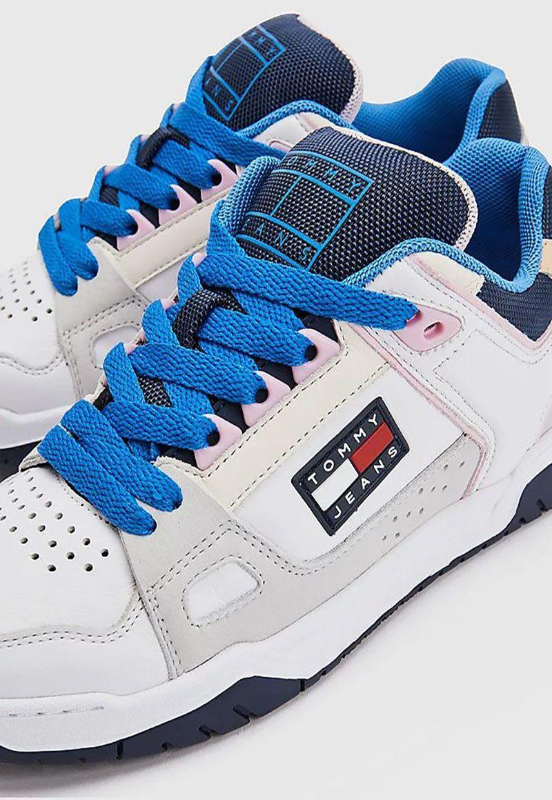 Zapatillas Estilo Skater Con Logo Blanco Tommy Hilfiger-3