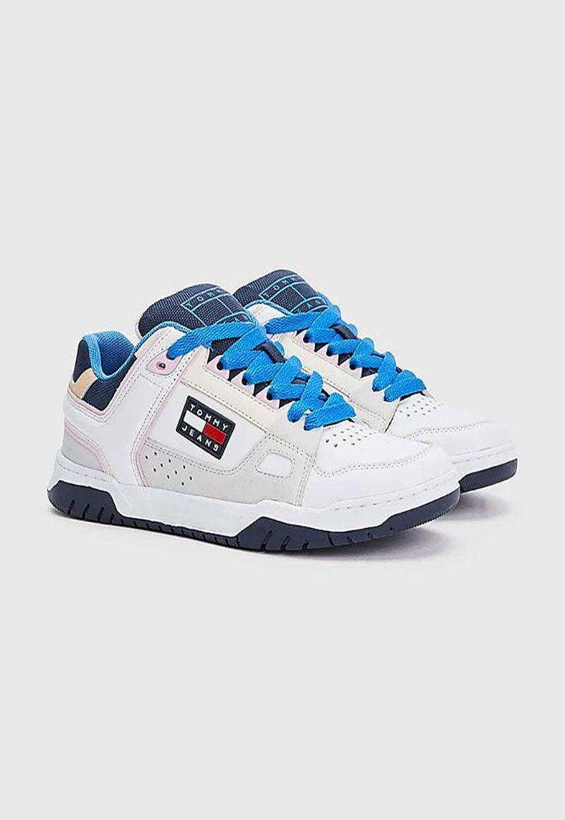 Zapatillas Estilo Skater Con Logo Blanco Tommy Hilfiger-2