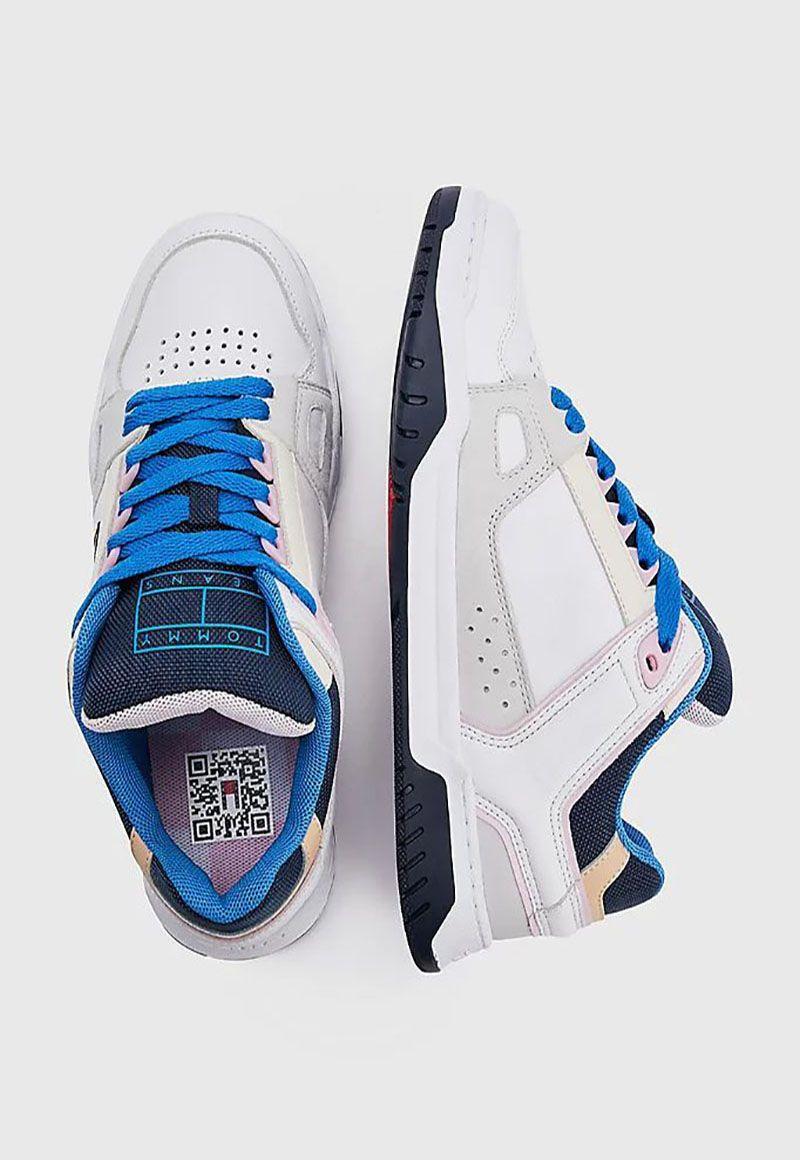 Zapatillas Estilo Skater Con Logo Blanco Tommy Hilfiger-1