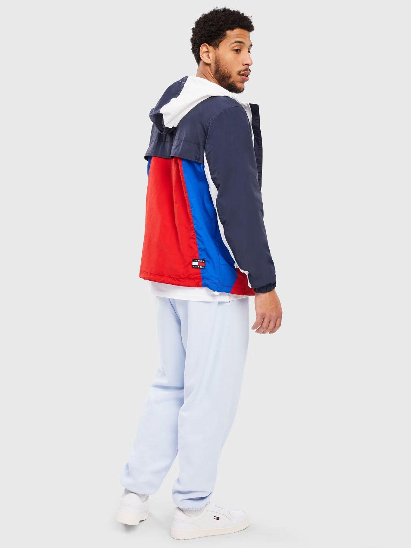 Chaqueta Chicago Bloque De Colores Azul Tommy Hilfiger-2