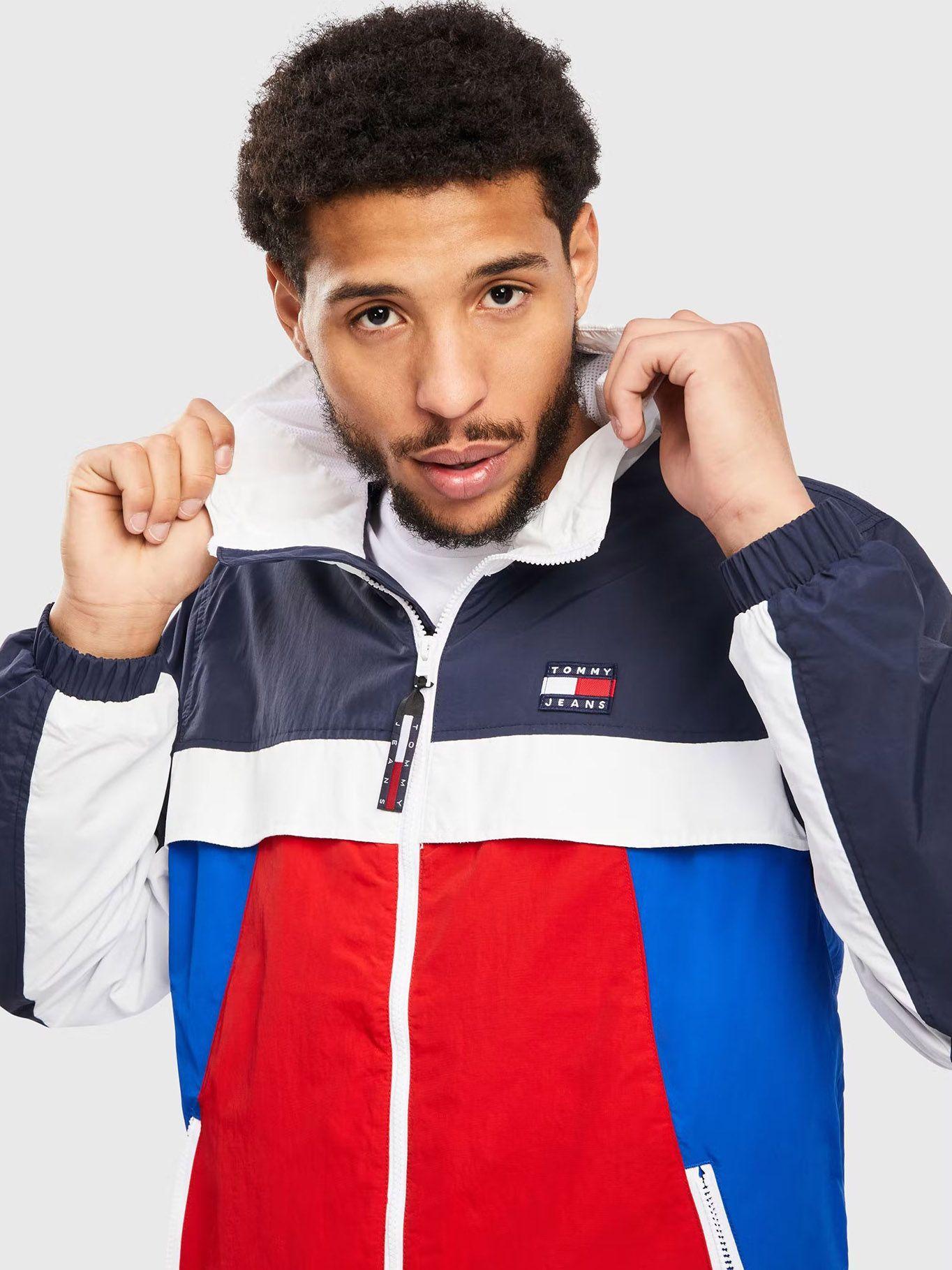 Chaqueta Chicago Bloque De Colores Azul Tommy Hilfiger-3