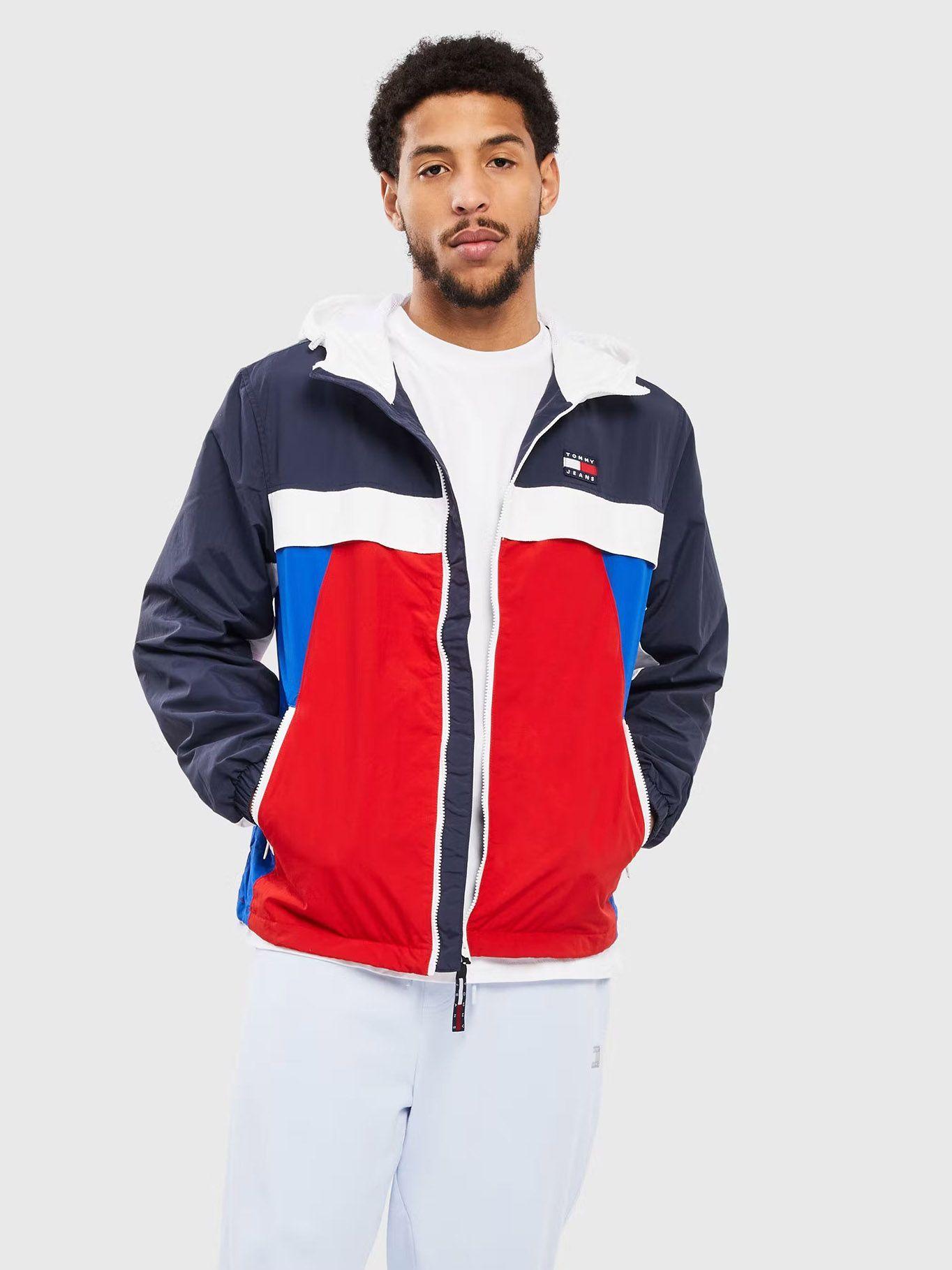 Chaqueta Chicago Bloque De Colores Azul Tommy Hilfiger-0