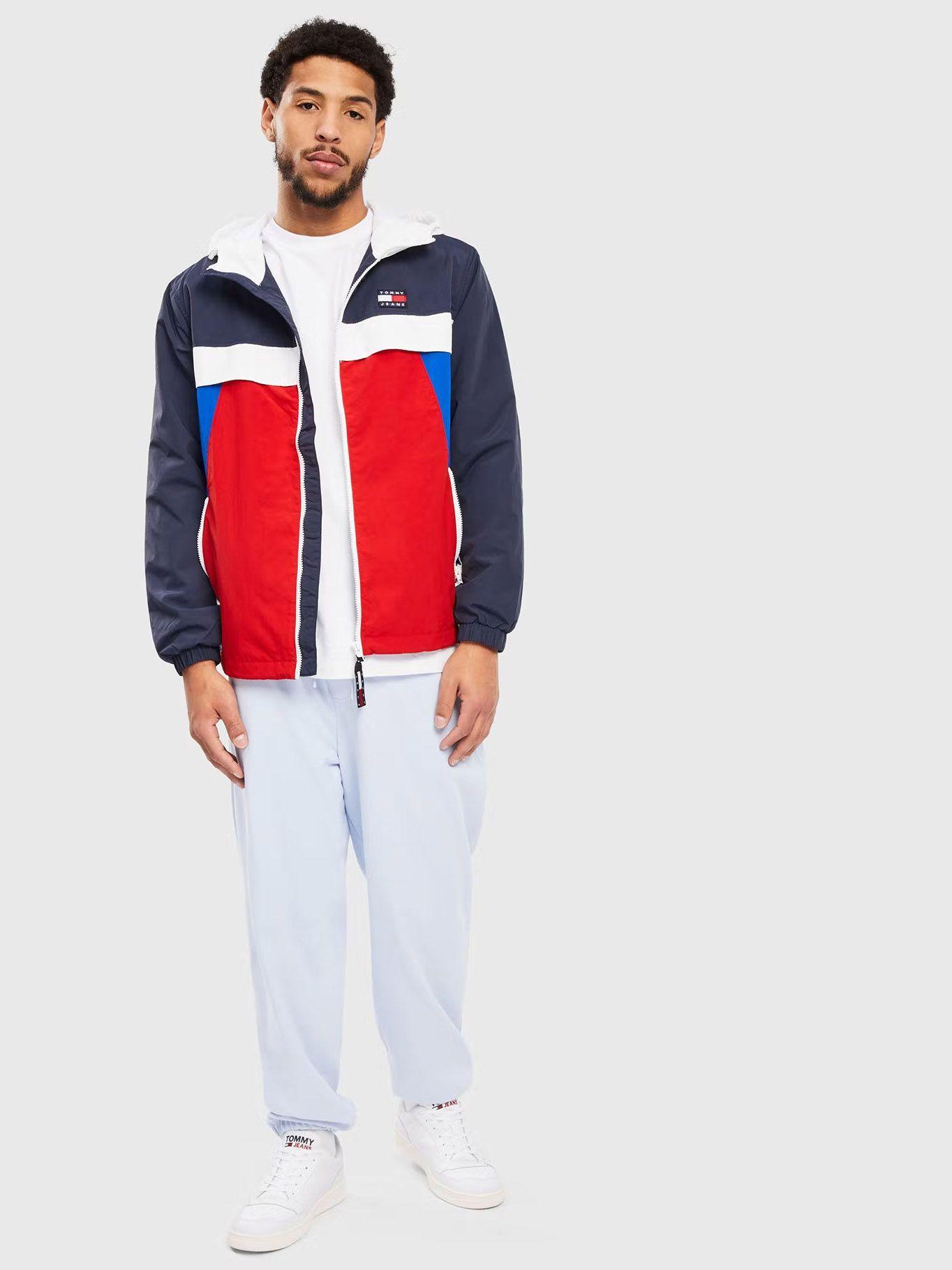 Chaqueta Chicago Bloque De Colores Azul Tommy Hilfiger-1