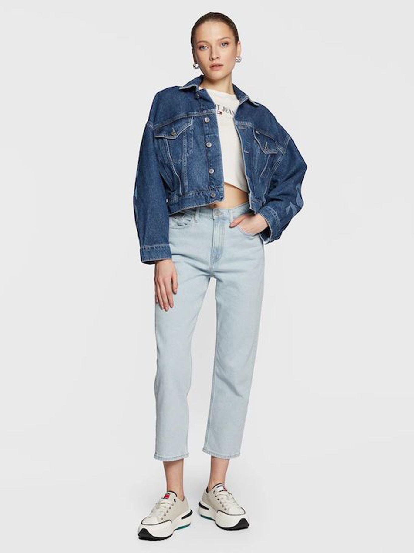 Jeans Rectos Harper  Celeste Tommy Jeans-1