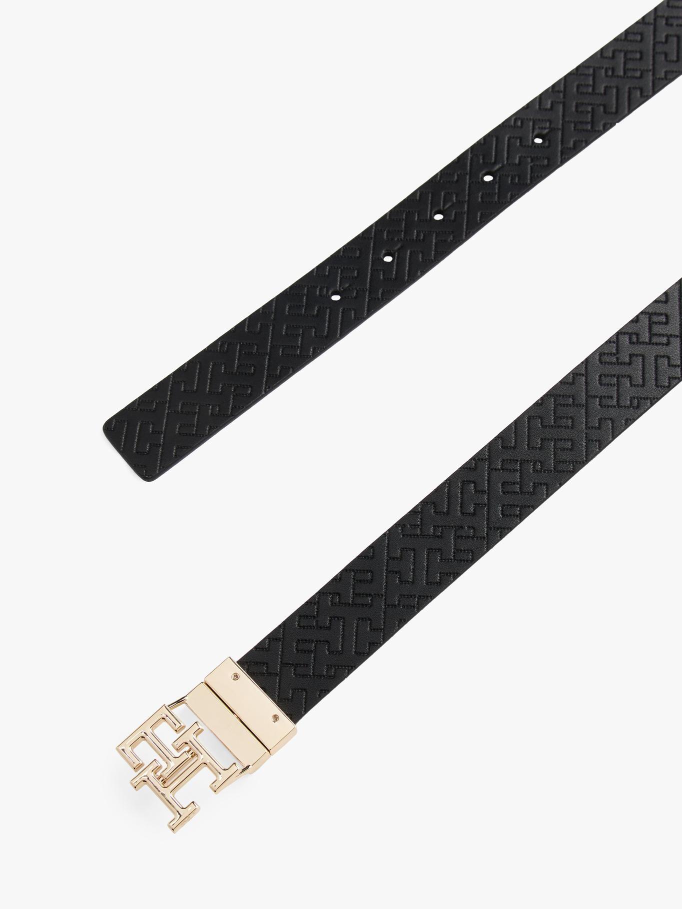 Cinturón Reversible Monogram Negro Tommy Hilfiger-2