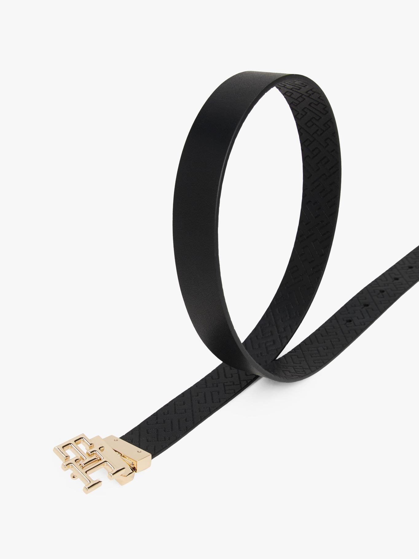 Cinturón Reversible Monogram Negro Tommy Hilfiger-4