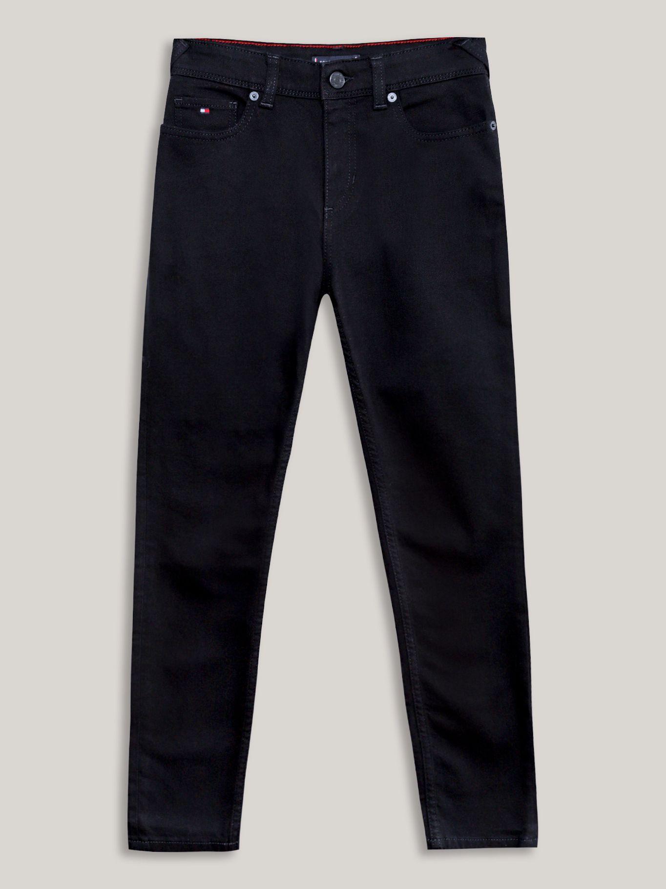 Jeans Scanton Con Logo Negro Tommy Hilfiger-0