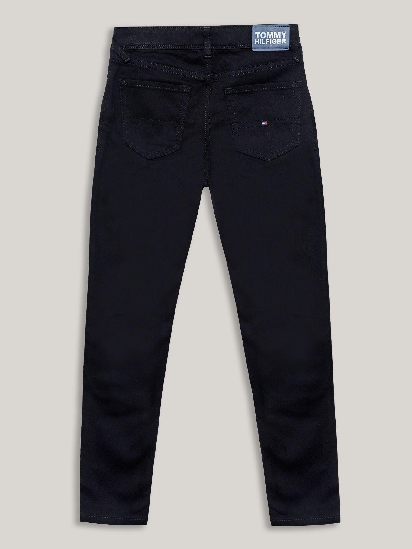 Jeans Scanton Con Logo Negro Tommy Hilfiger-1