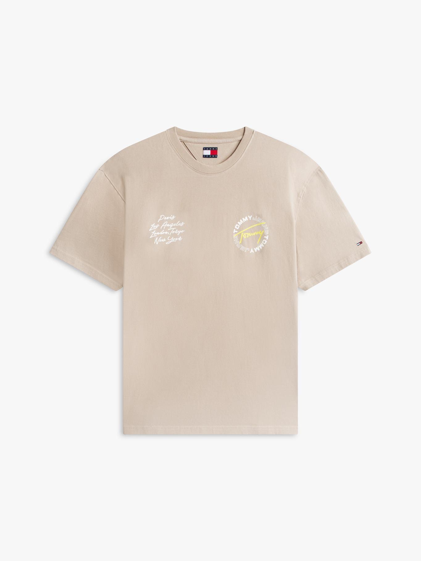 Polera Circle Print Relaxed Fit-4