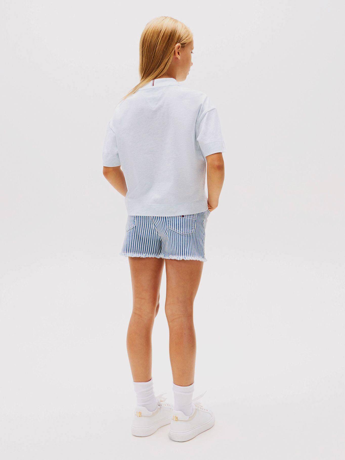 Polera Jaspeada Universitario Celeste Tommy Hilfiger-2