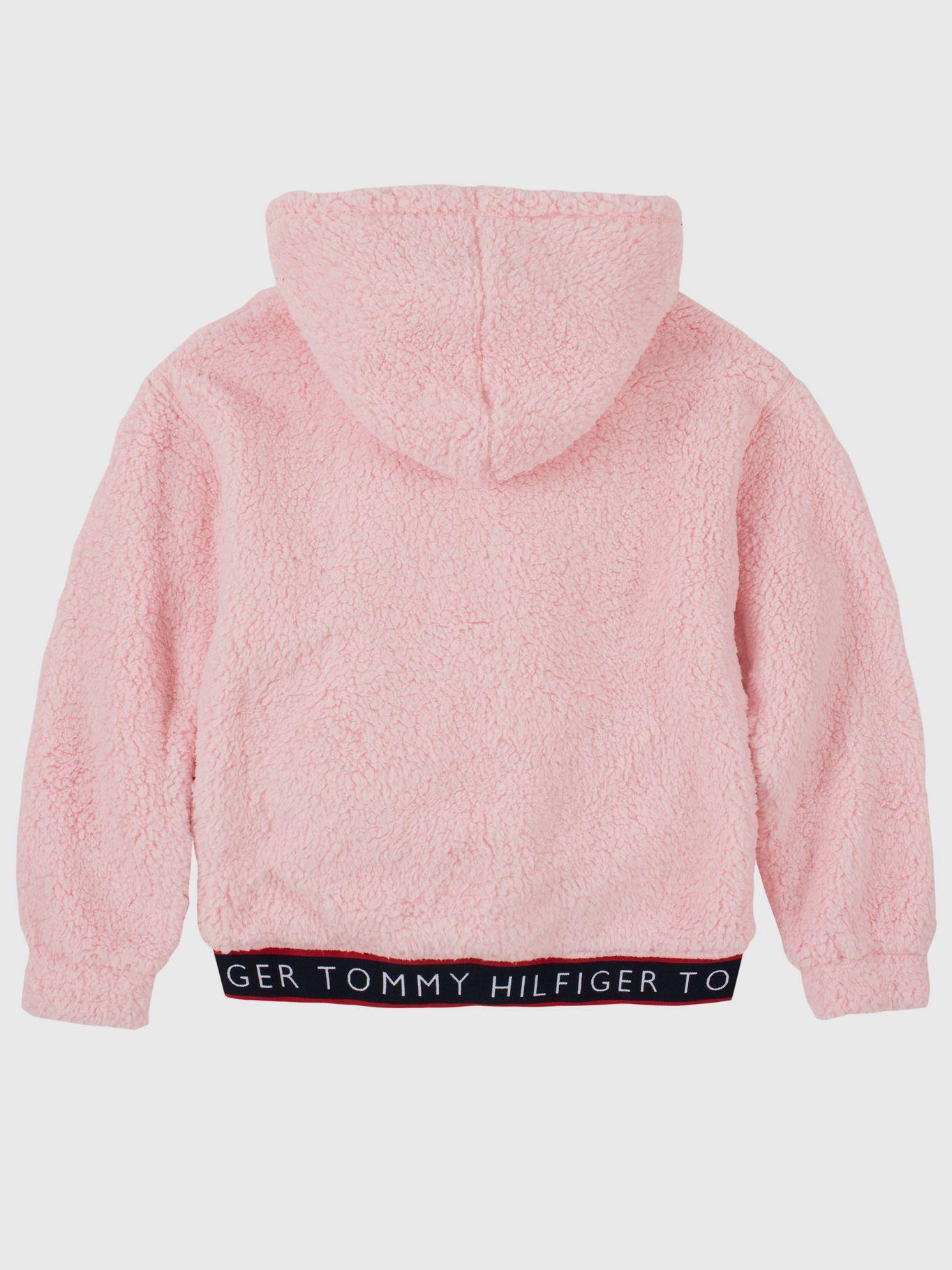 Polerón Hoodie Sherpa Solid Rosado Tommy Hilfiger-1