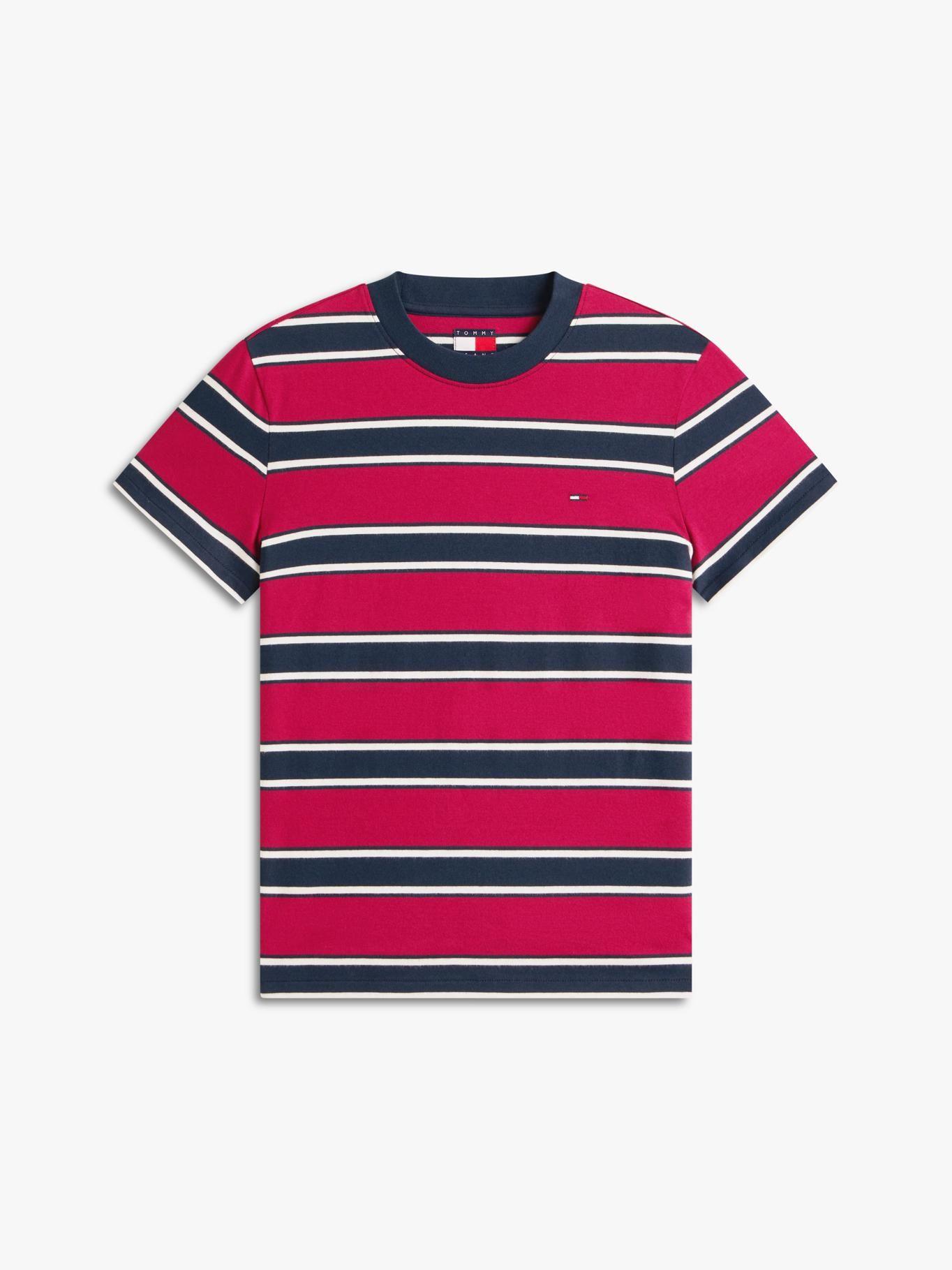 Polera Logo Bordado Regular Fit Tommy Jeans Multicolor-4