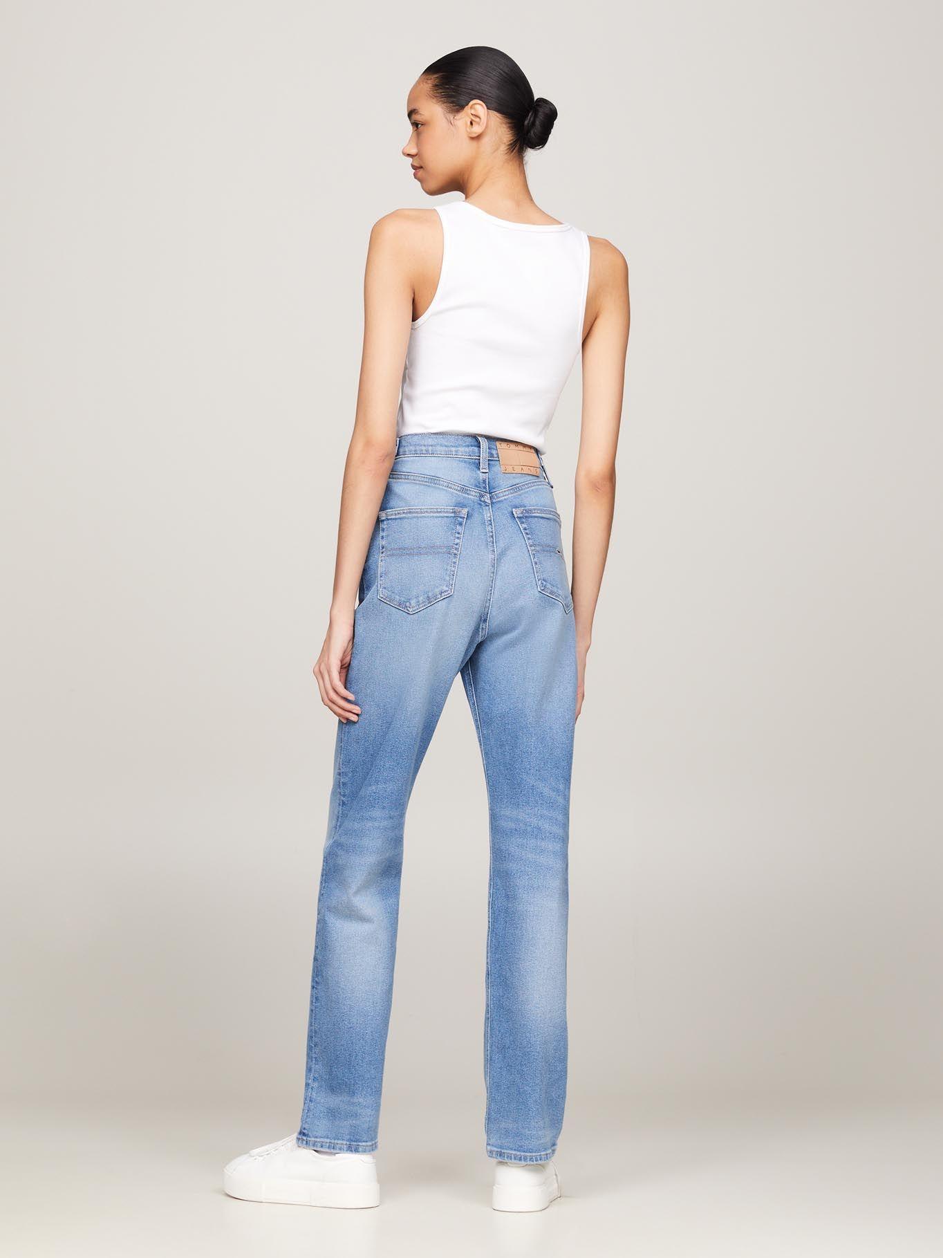 Jeans Julie Straight Talle Superalto Azul Tommy Jeans-2