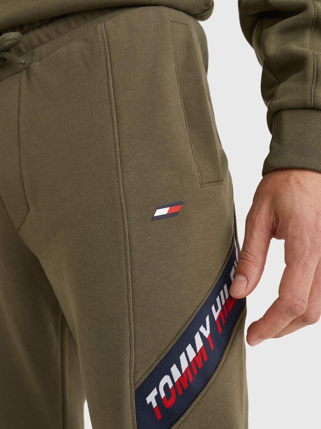 Joggers Sport Stripe Verde Tommy Hilfiger MY2-2