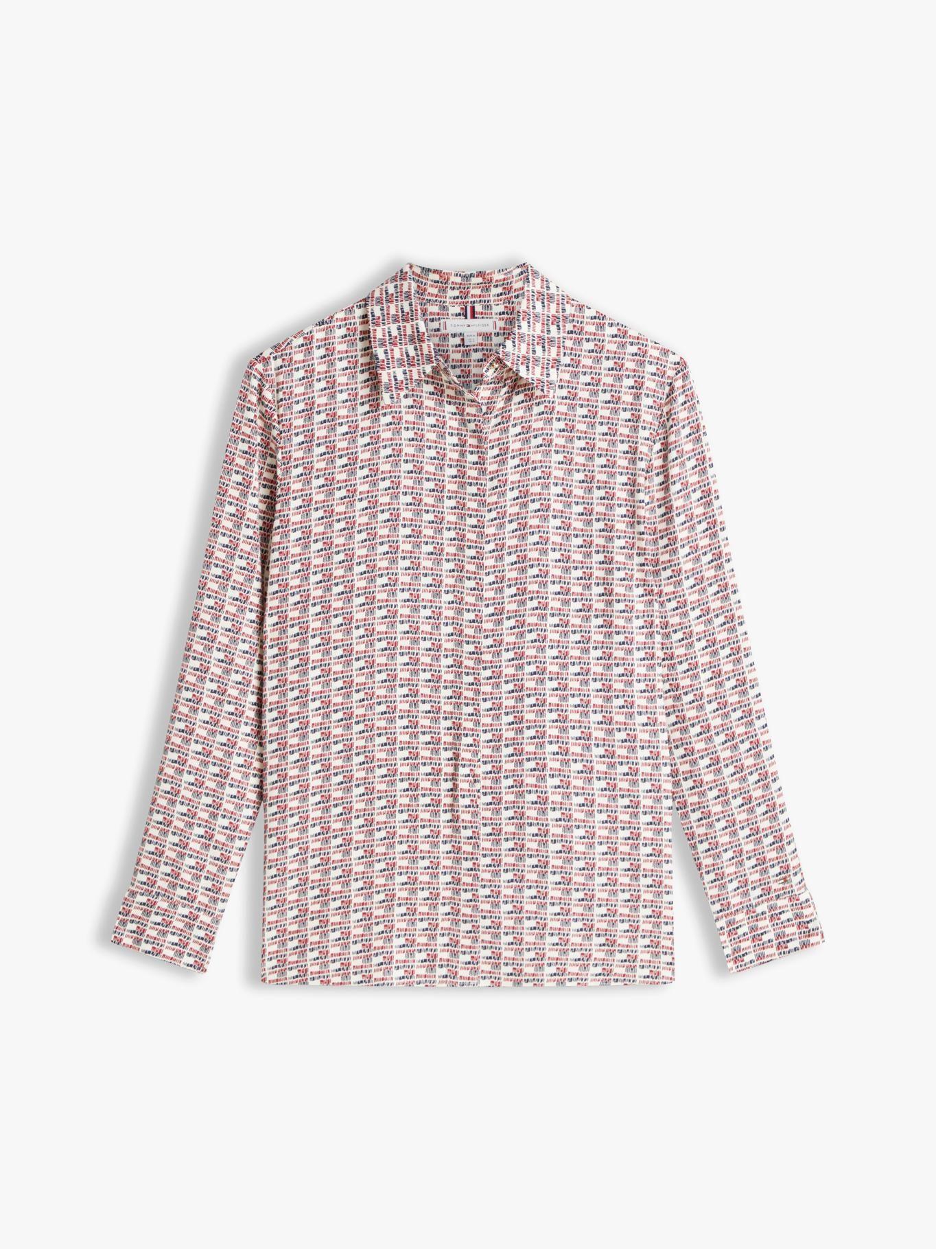 Camisa Twill Regular Fit Tommy Hilfiger Multicolor-4