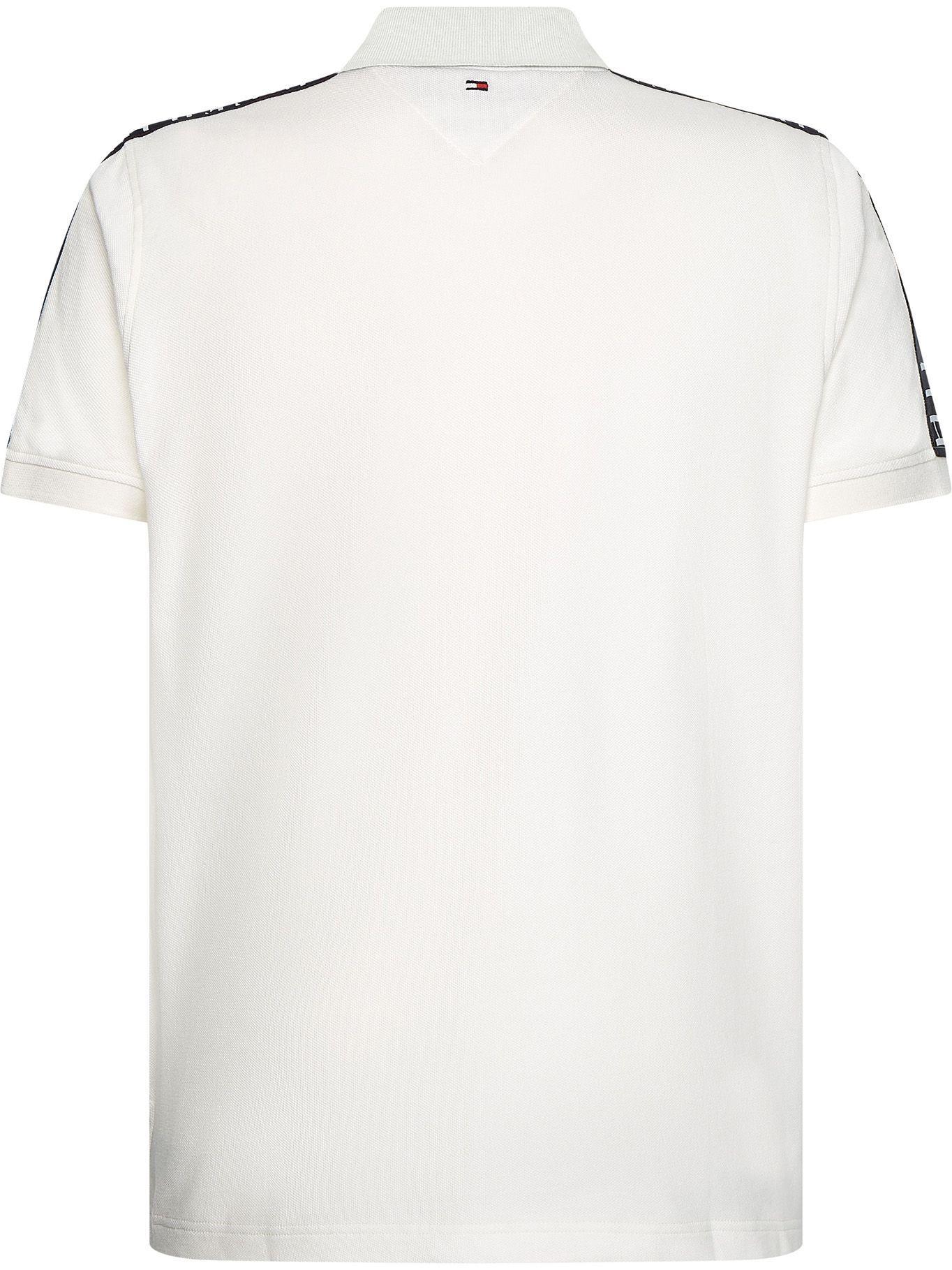 Polo Logo Bordado Crema Tommy Hilfiger MY2-1