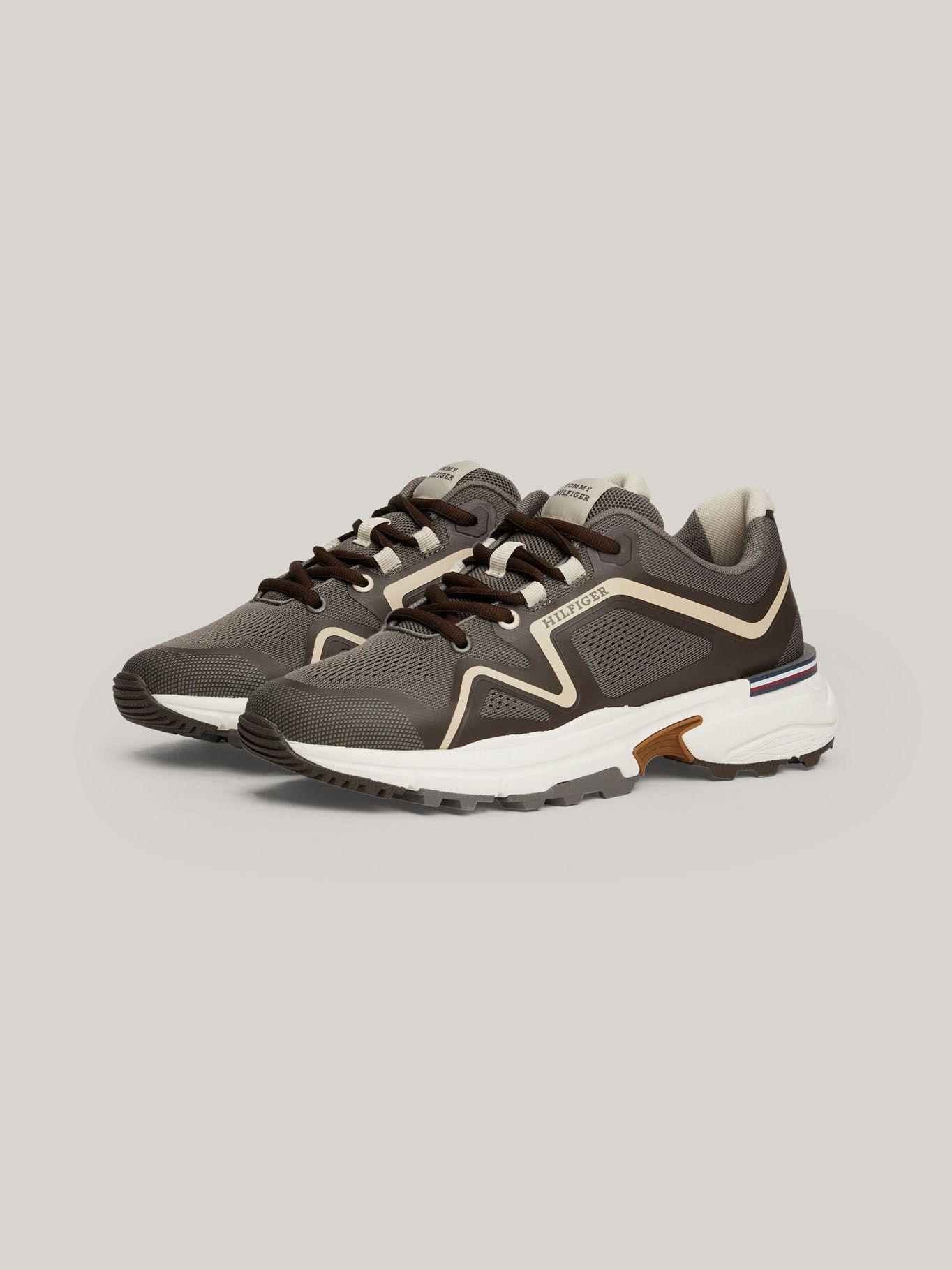 Zapatillas Runner Tech Logo Café Tommy Hilfiger-0