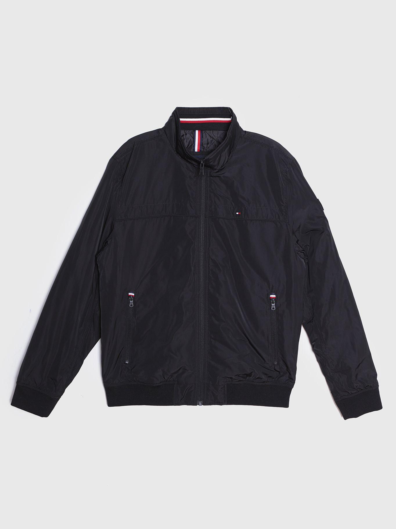Chaqueta Bomber Golf Con Logo Negro Tommy Hilfiger-0